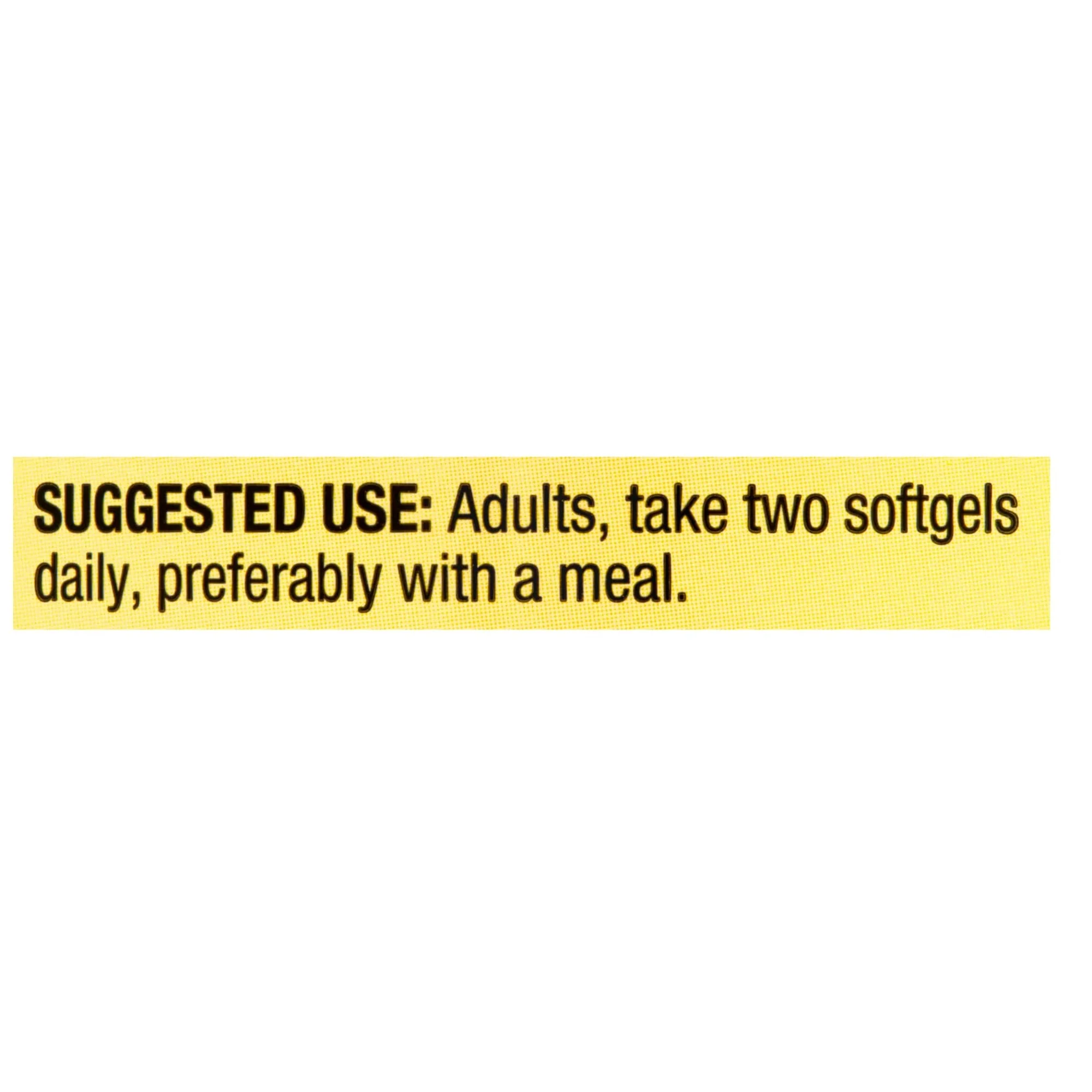 Spring Valley Omega-3 2000 mg Softgels - Eye & Heart Health (120 Ct) - Image 6