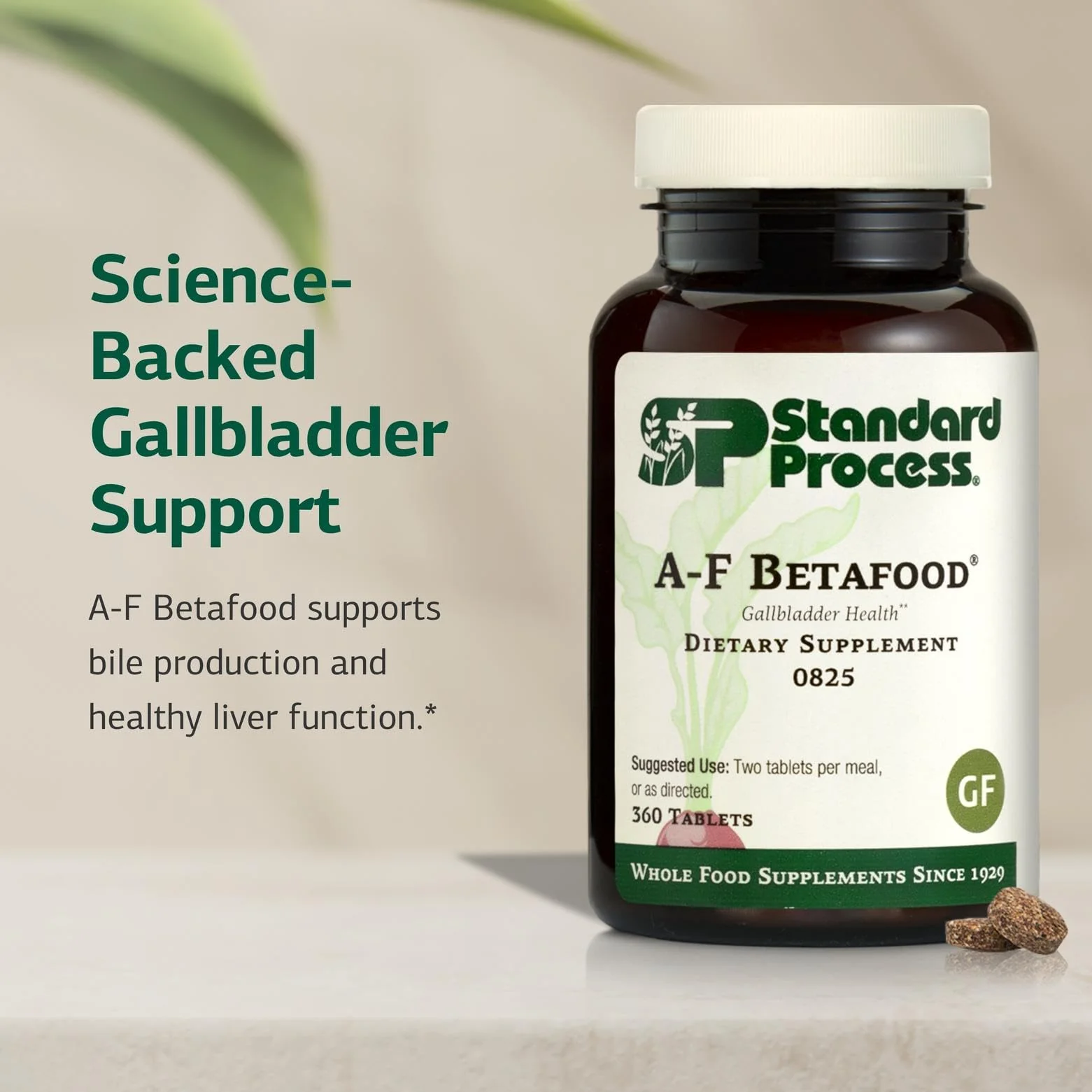 Standard Process A-F Betafood – Gluten-Free Liver & Gallbladder Support with Vitamin A, Iodine & B6 - Image 4