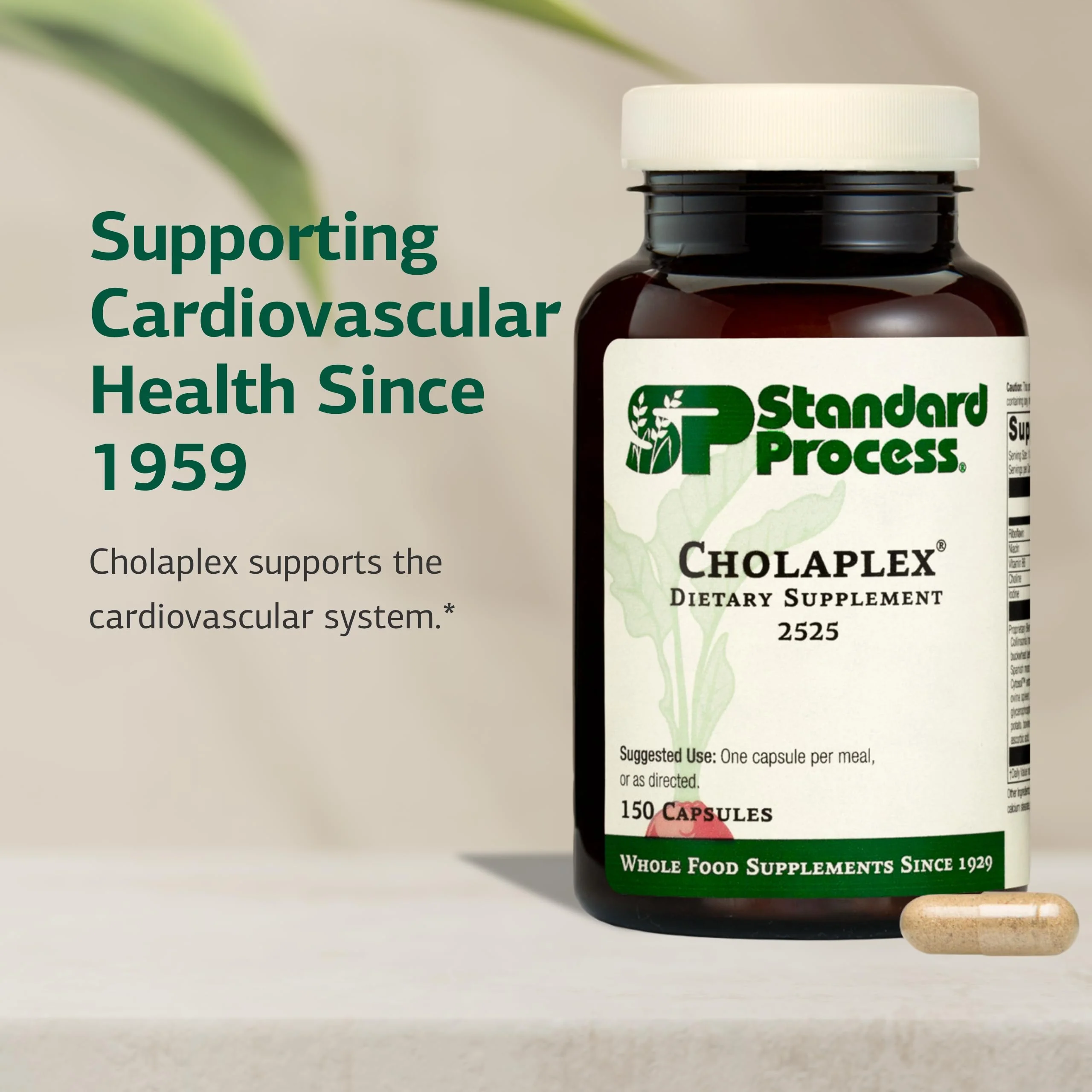 Standard Process Cholaplex – Heart Health & Liver Support | 150 Capsules - Image 4