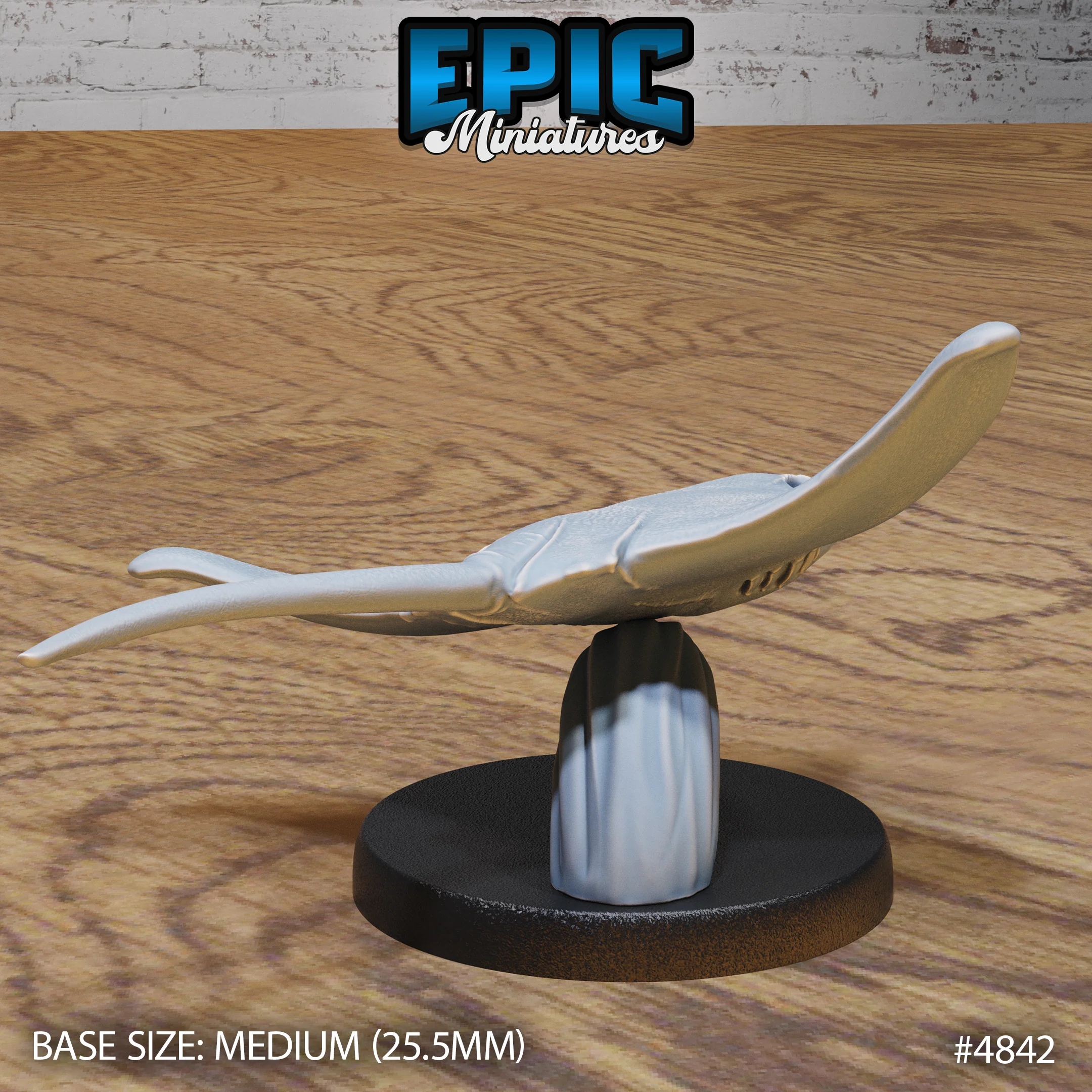 Stingray #4842-#4843 by Epic Miniatures | 28mm Scale D&D Tabletop Miniature - Image 3