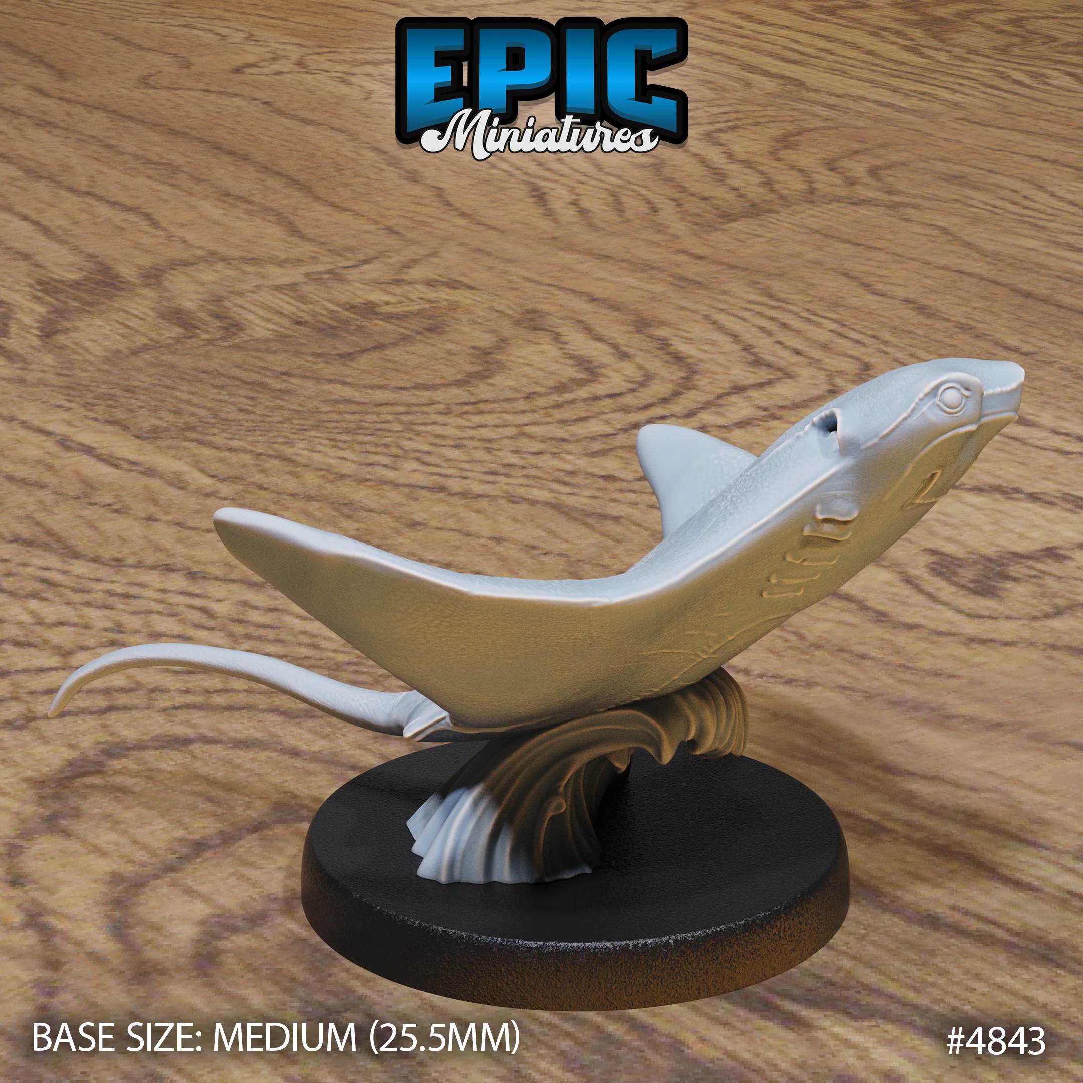 Stingray #4842-#4843 by Epic Miniatures | 28mm Scale D&D Tabletop Miniature - Image 5