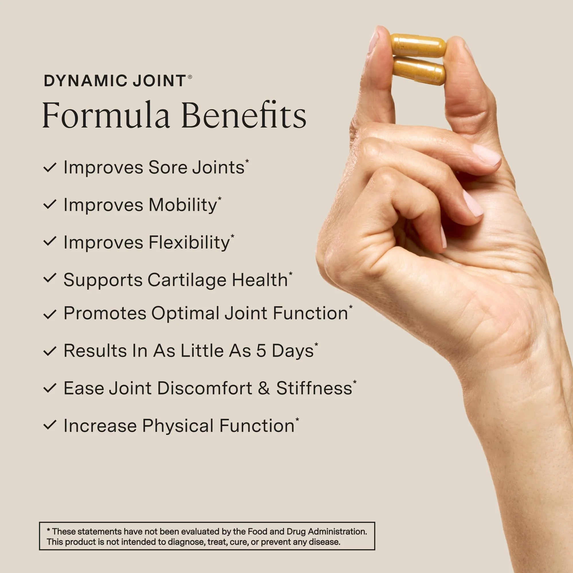 Stonehenge Health Dynamic Joint Health Supplement – Fast-Acting AprèsFlex Boswellia, Collagen & Turmeric – 60 Capsules - Image 3
