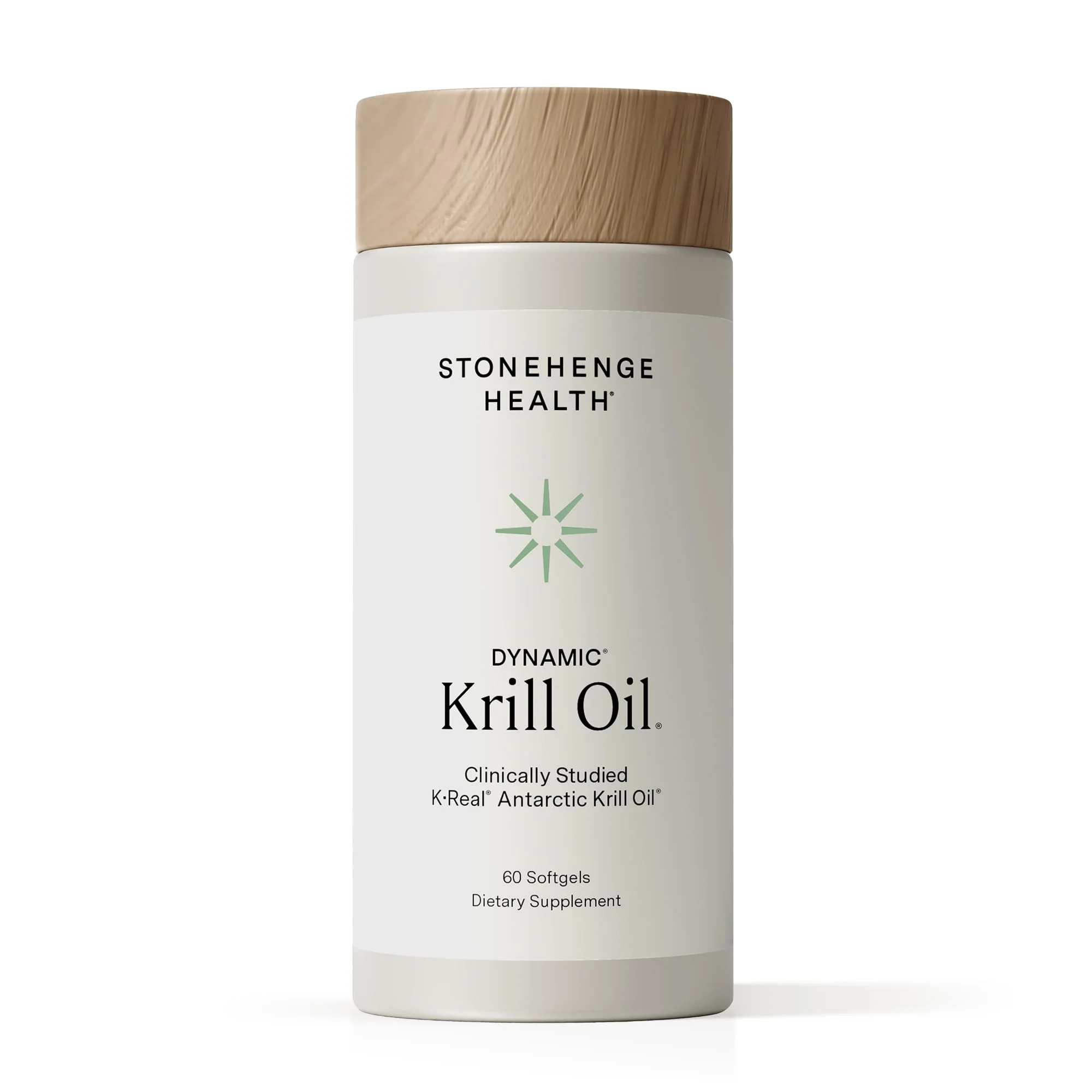 Stonehenge Health Dynamic Krill Oil 1600mg – Triple Strength Antarctic Omega-3 with EPA, DHA, Phospholipids & 2mg Astaxanthin – 60 Softgels