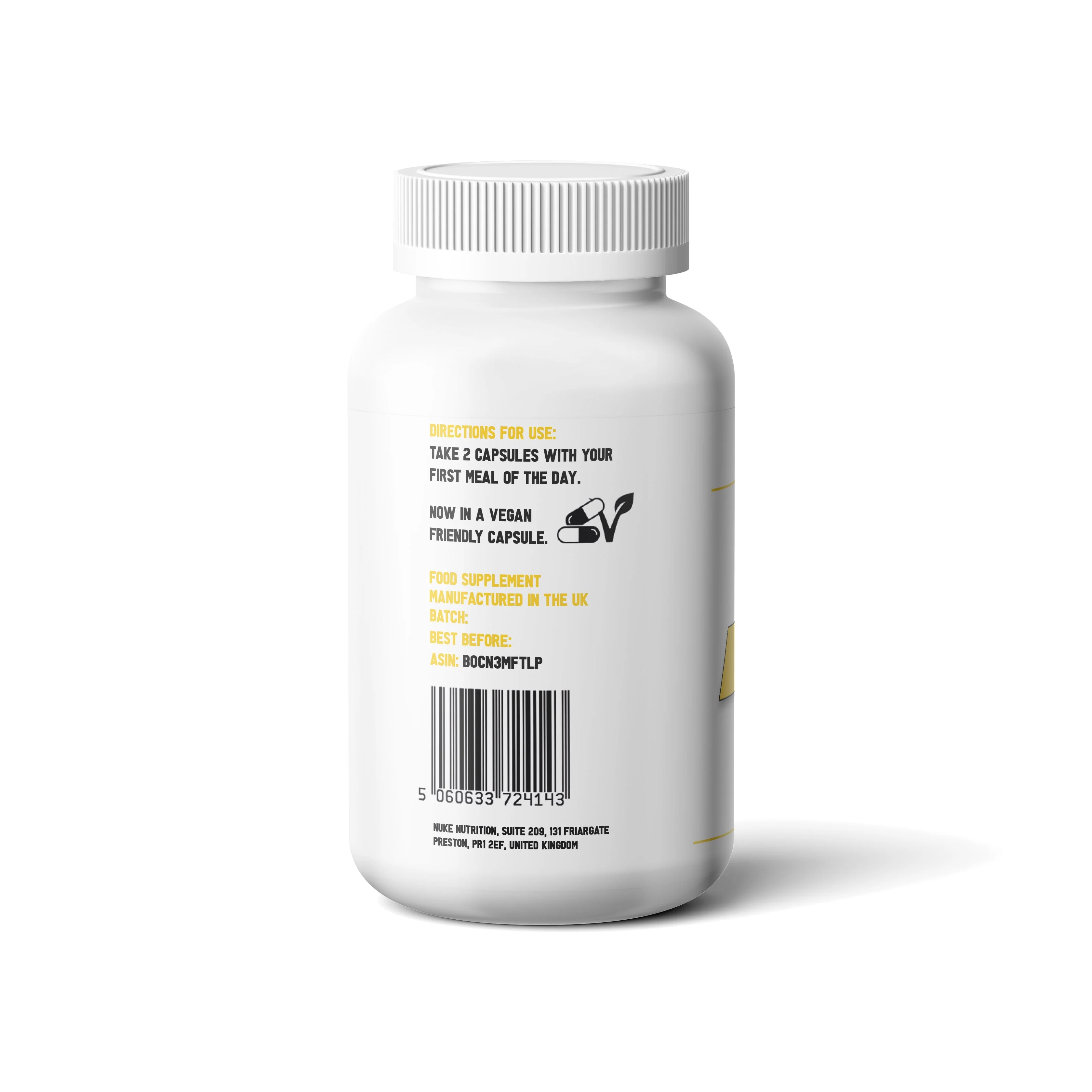 Stripp Fat Burner Weight Loss Diet Pills Max Strength Strongest Legal Capsules x 60 - Image 3