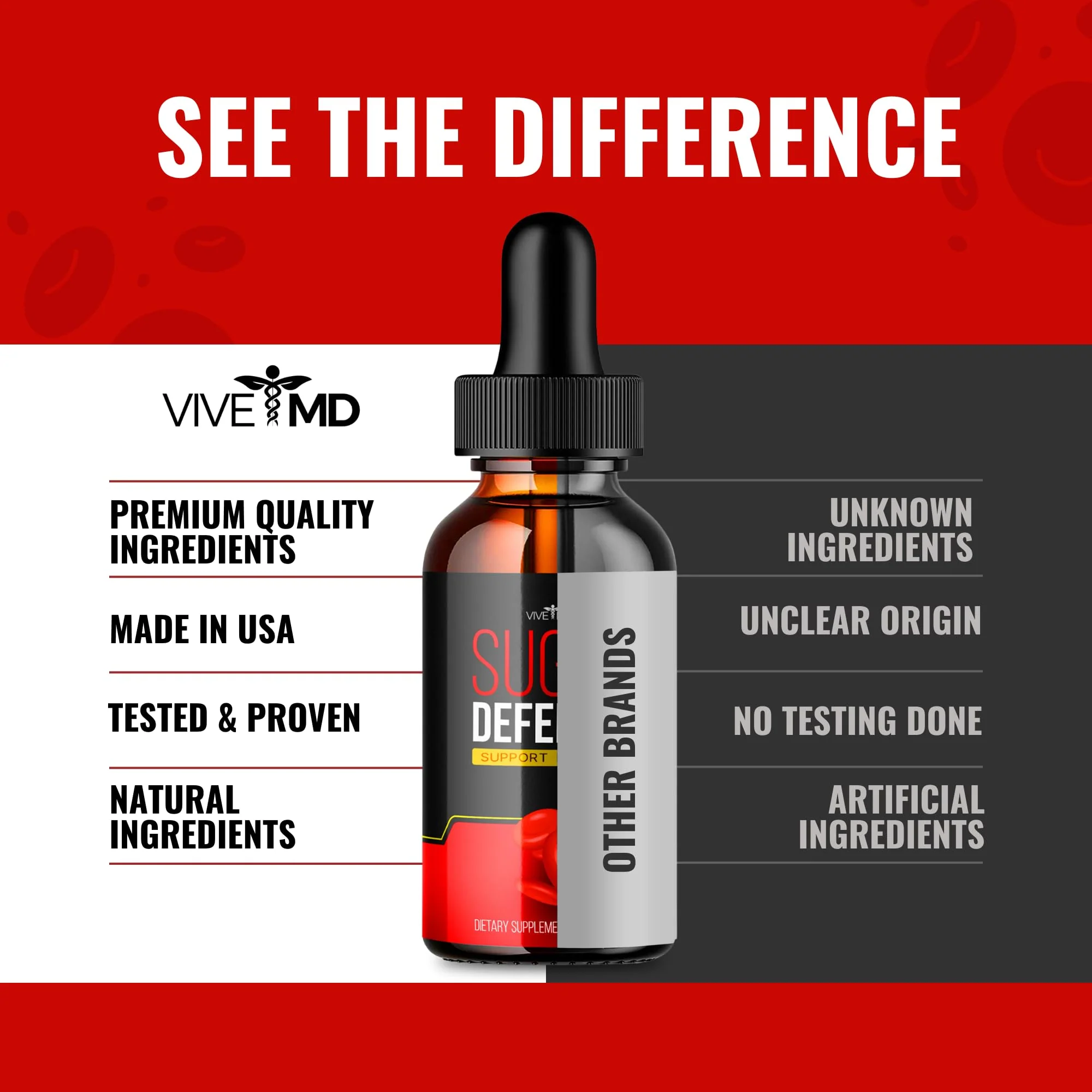 Sugar Defender Drops – VIVE MD Official Formula (Sugar Defender 24 & Liquid) - Image 6