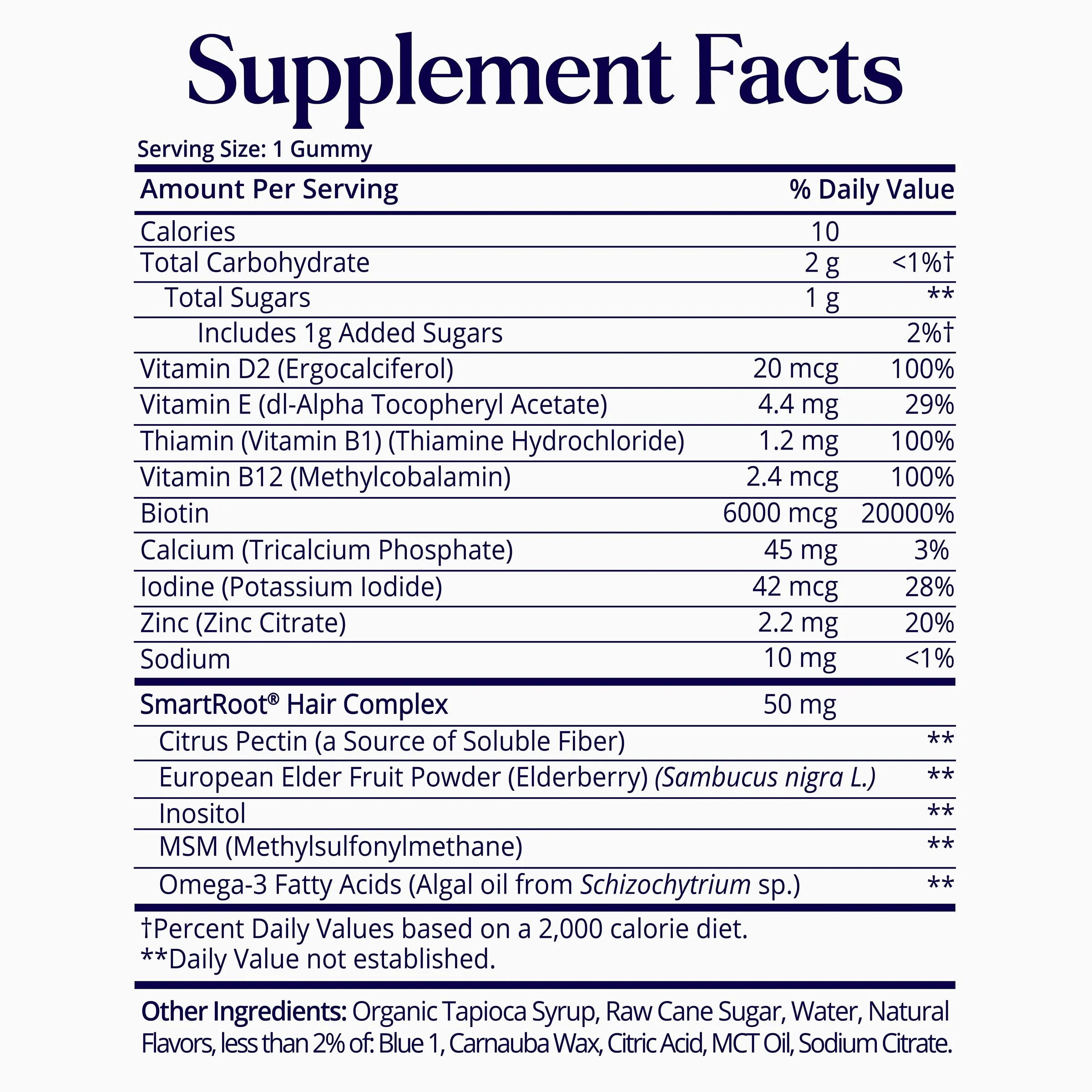 SugarBearHair Growth Gummy - Extra Strength Biotin 6000mcg, 2 Month Supply, Vegan & Cruelty-Free - Image 18