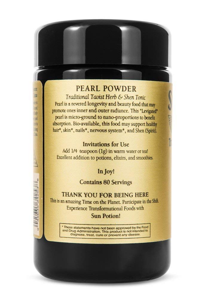 Sun Potion Pearl Powder (Sustainable Freshwater) – Beauty & Spirit Tonic (80g) - Image 3