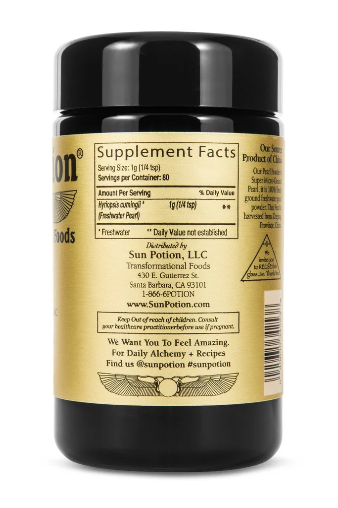 Sun Potion Pearl Powder (Sustainable Freshwater) – Beauty & Spirit Tonic (80g) - Image 4