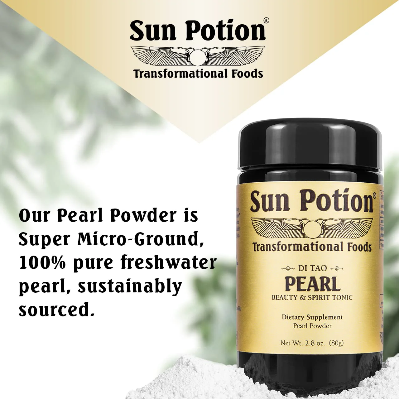 Sun Potion Pearl Powder (Sustainable Freshwater) – Beauty & Spirit Tonic (80g) - Image 6