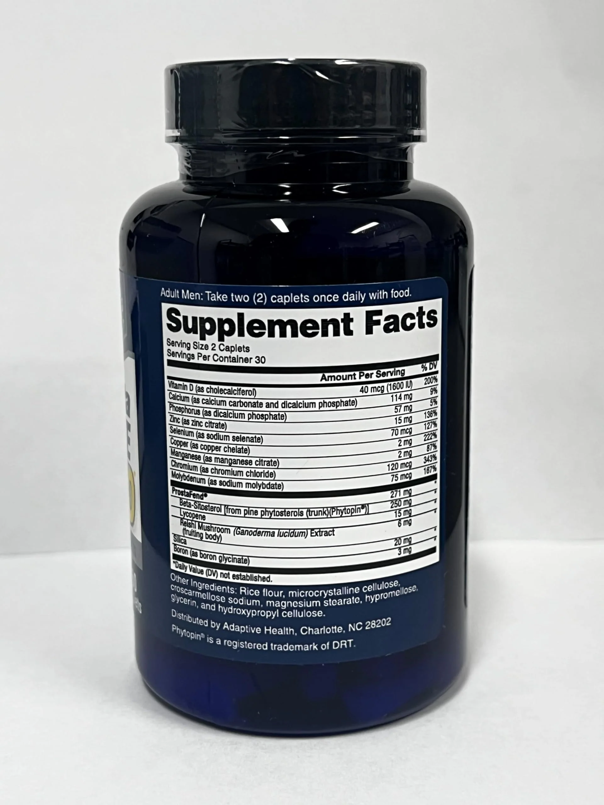 Super Beta Prostate Advanced Prostate Supplement for Men – Beta Sitosterol (Not Saw Palmetto) – 60 Caplets - Image 8