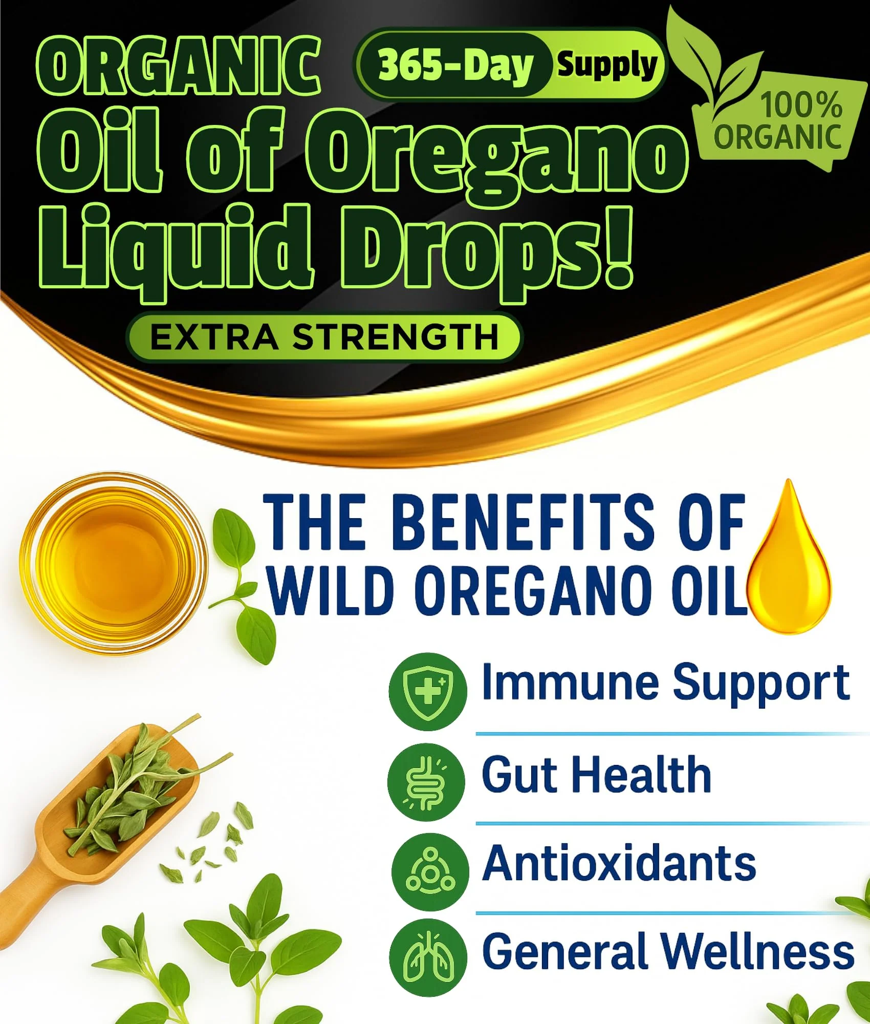 Superior Fulvic Humic X935 Organic Oregano Oil Drops – 1,000 Servings, 12-Month Supply - Image 13
