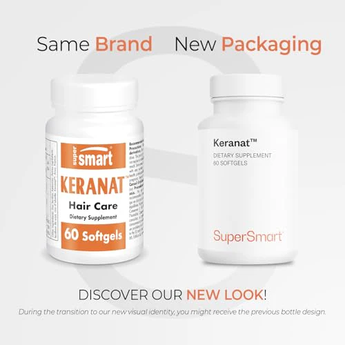 Supersmart Keranat — Advanced Biotin Hair Supplement for Growth & Volume | Non-GMO, Gluten Free | 60 Softgels - Image 8