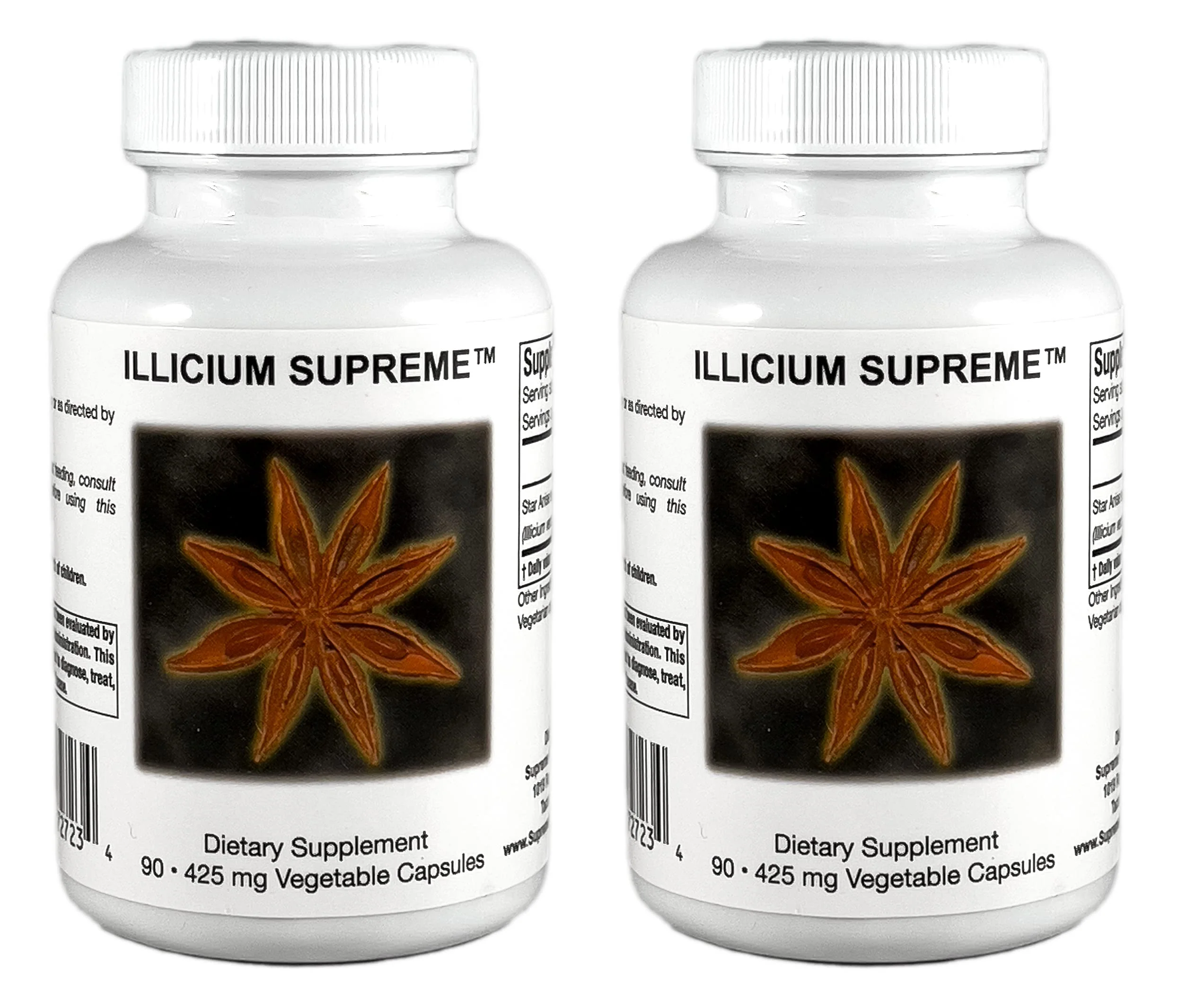 Supreme Nutrition Illicium Supreme – 90 Pure Star Anise Vegetarian Capsules (Two Pack) - Image 6
