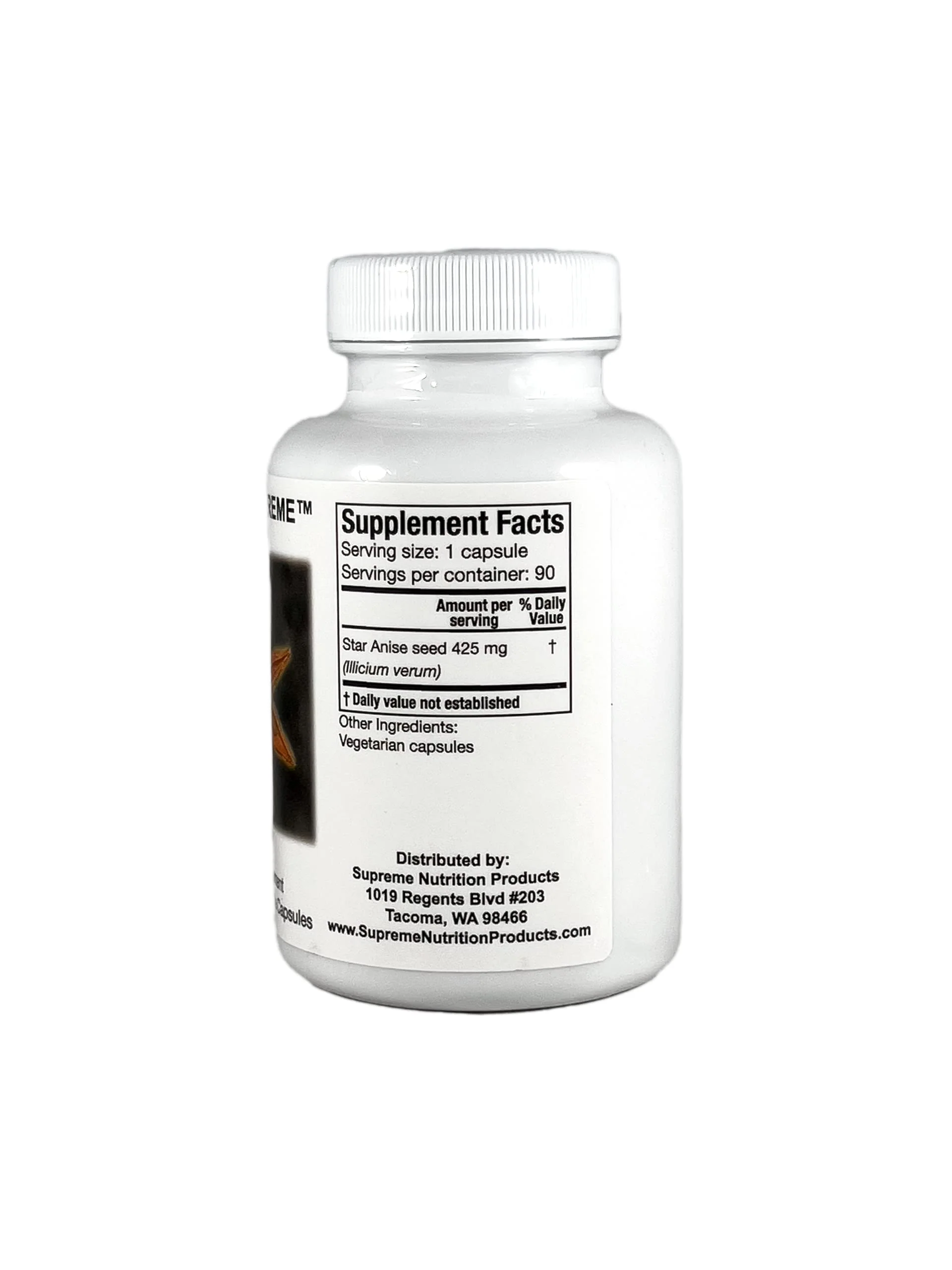 Supreme Nutrition Illicium Supreme – 90 Pure Star Anise Vegetarian Capsules (Two Pack) - Image 7