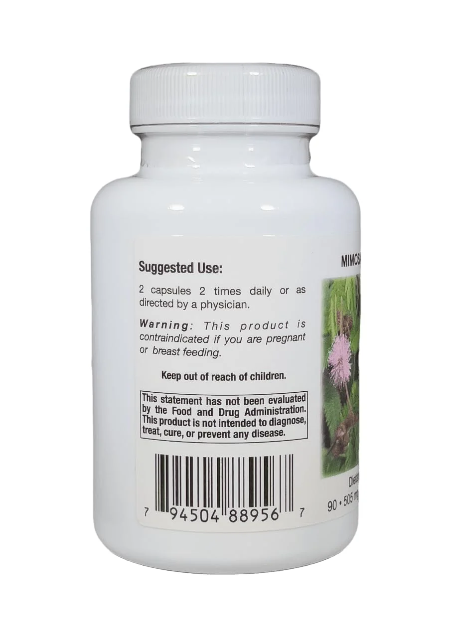 Supreme Nutrition Mimosa Supreme – 2-Pack, 90 Pure Mimosa Pudica Seed Capsules - Image 4