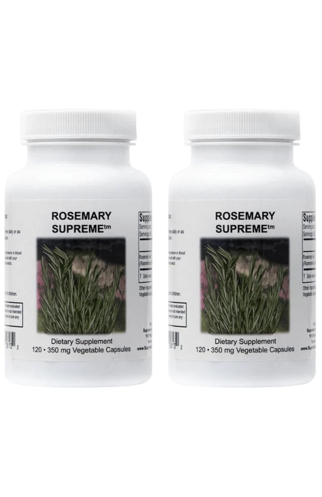 Supreme Nutrition Rosemary Supreme – 120 Pure Rosemary Vegetarian Capsules (2-Pack) - Image 5