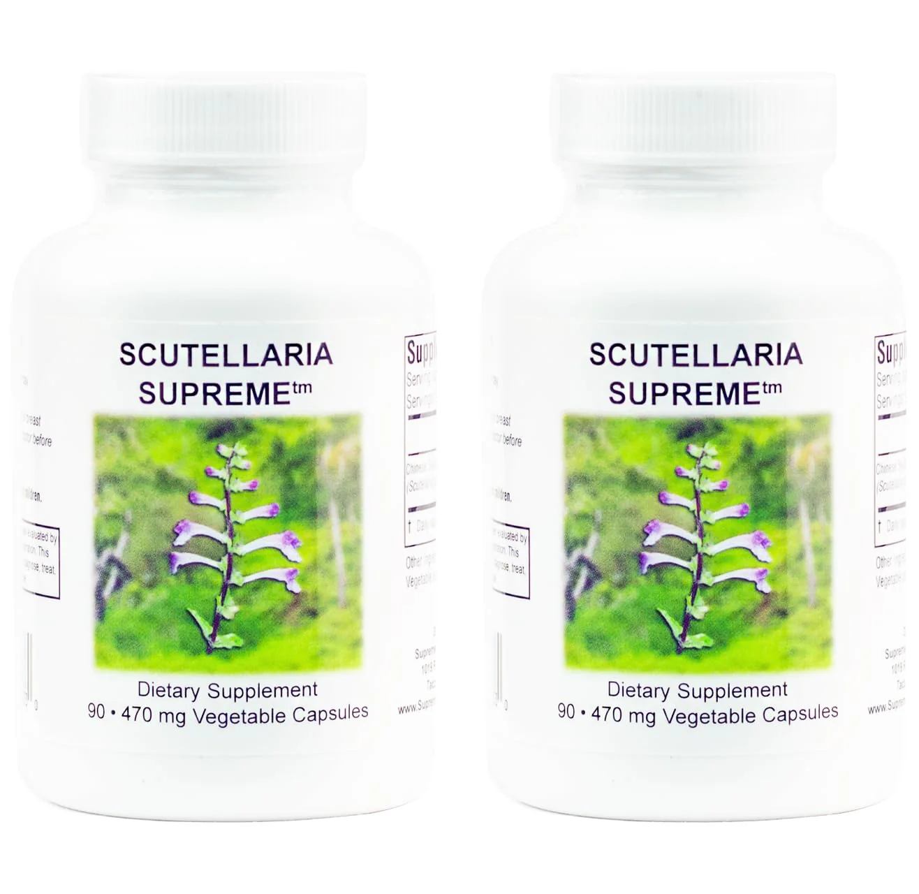 Supreme Nutrition Scutellaria Supreme – 90 Pure Chinese Skullcap Root Vegetarian Capsules (Pack of 2) - Image 6
