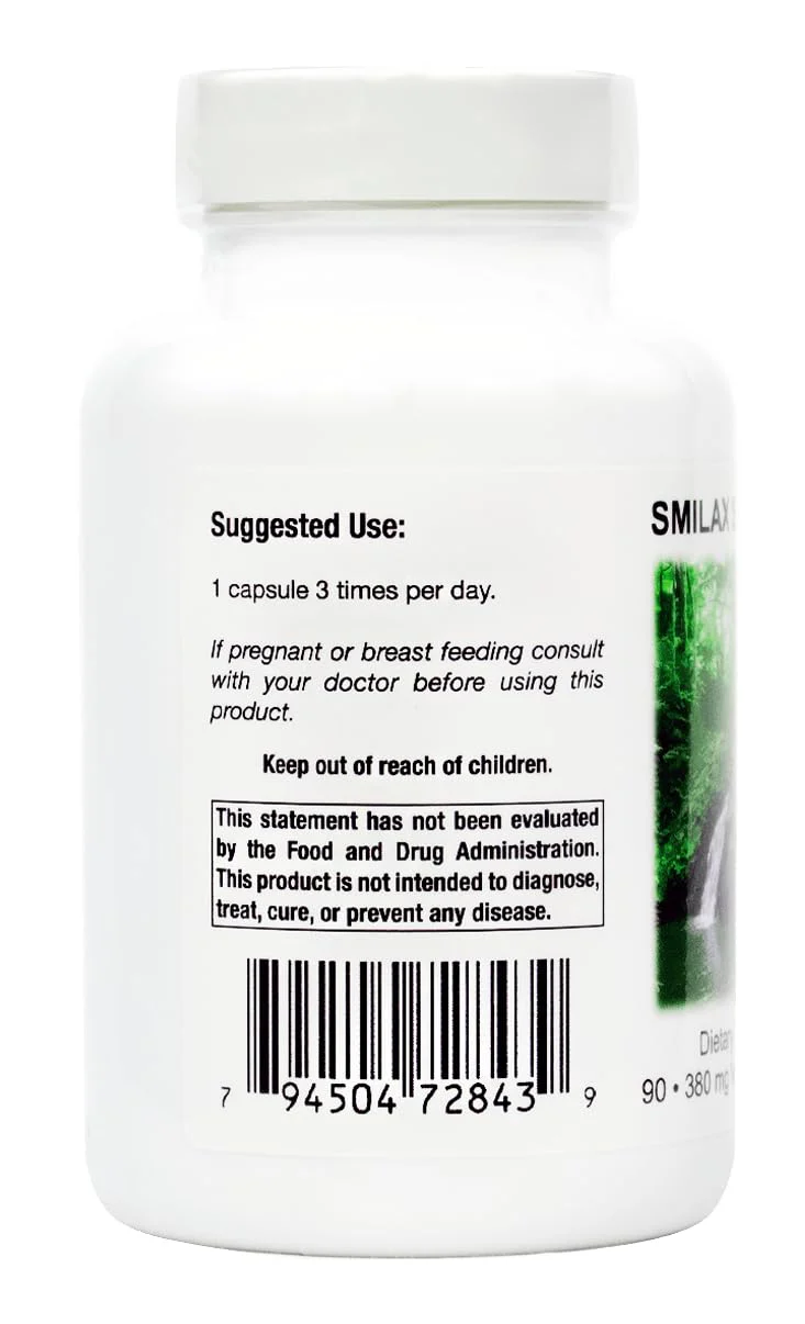 Supreme Nutrition Smilax Supreme – 90 Pure Sarsaparilla Vegetarian Capsules (Pack of 2) - Image 3
