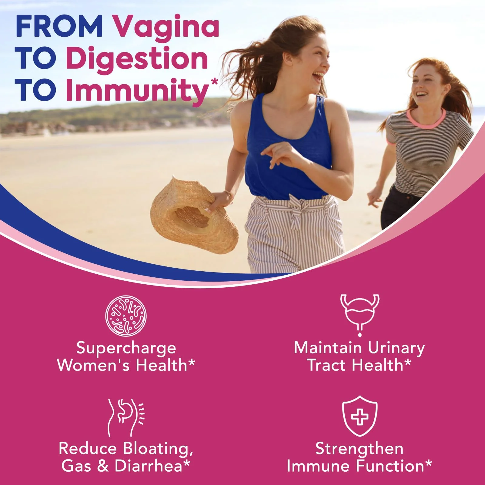 Surebounty Probiotics for Women - 120B CFU, 34 Strains, 4-in-1 Probiotic, 60ct (Pack of 2) - Image 4