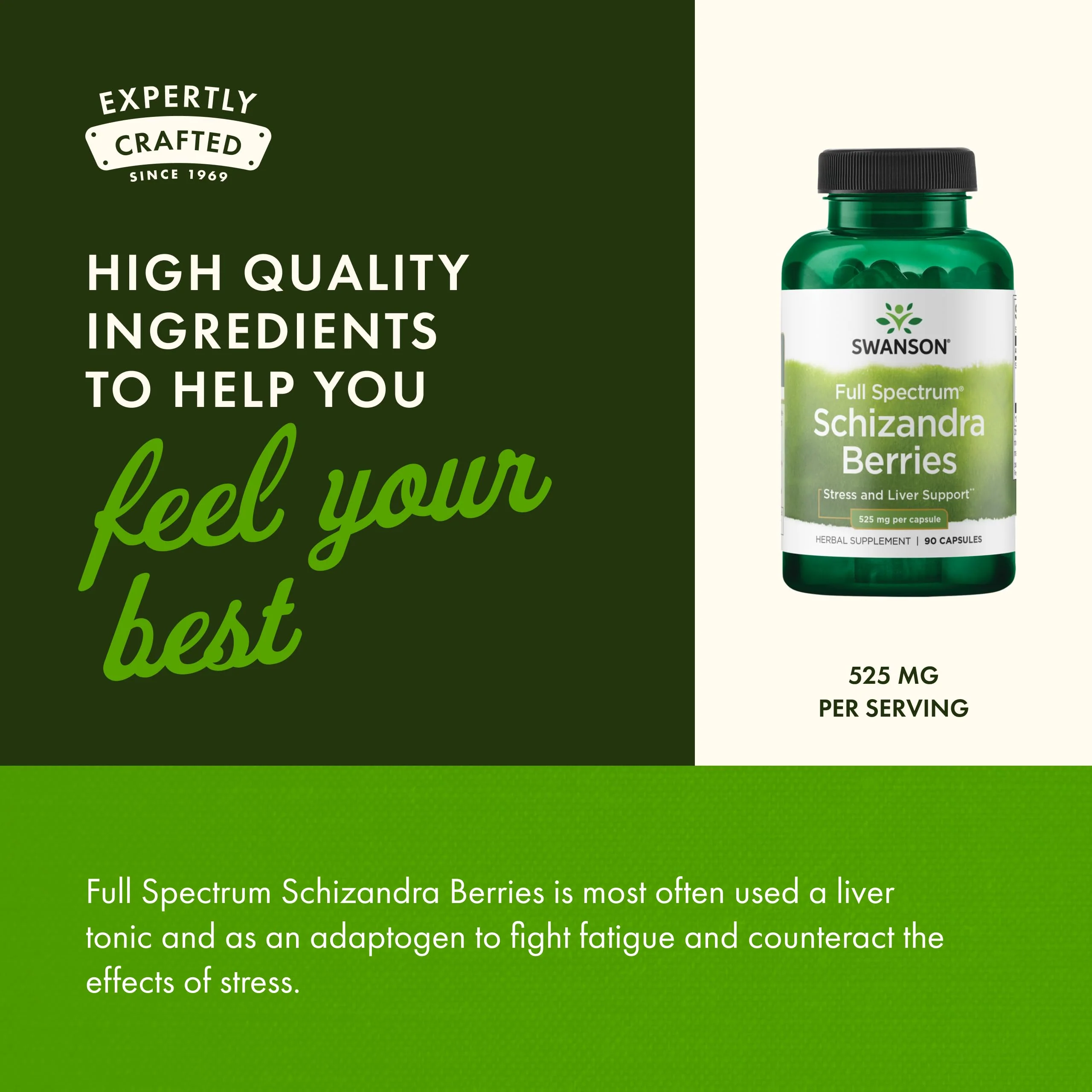 Swanson Full Spectrum Schizandra Berries – Stress Support & Liver Health (90 Capsules, 525 mg) – 4 Pack - Image 12
