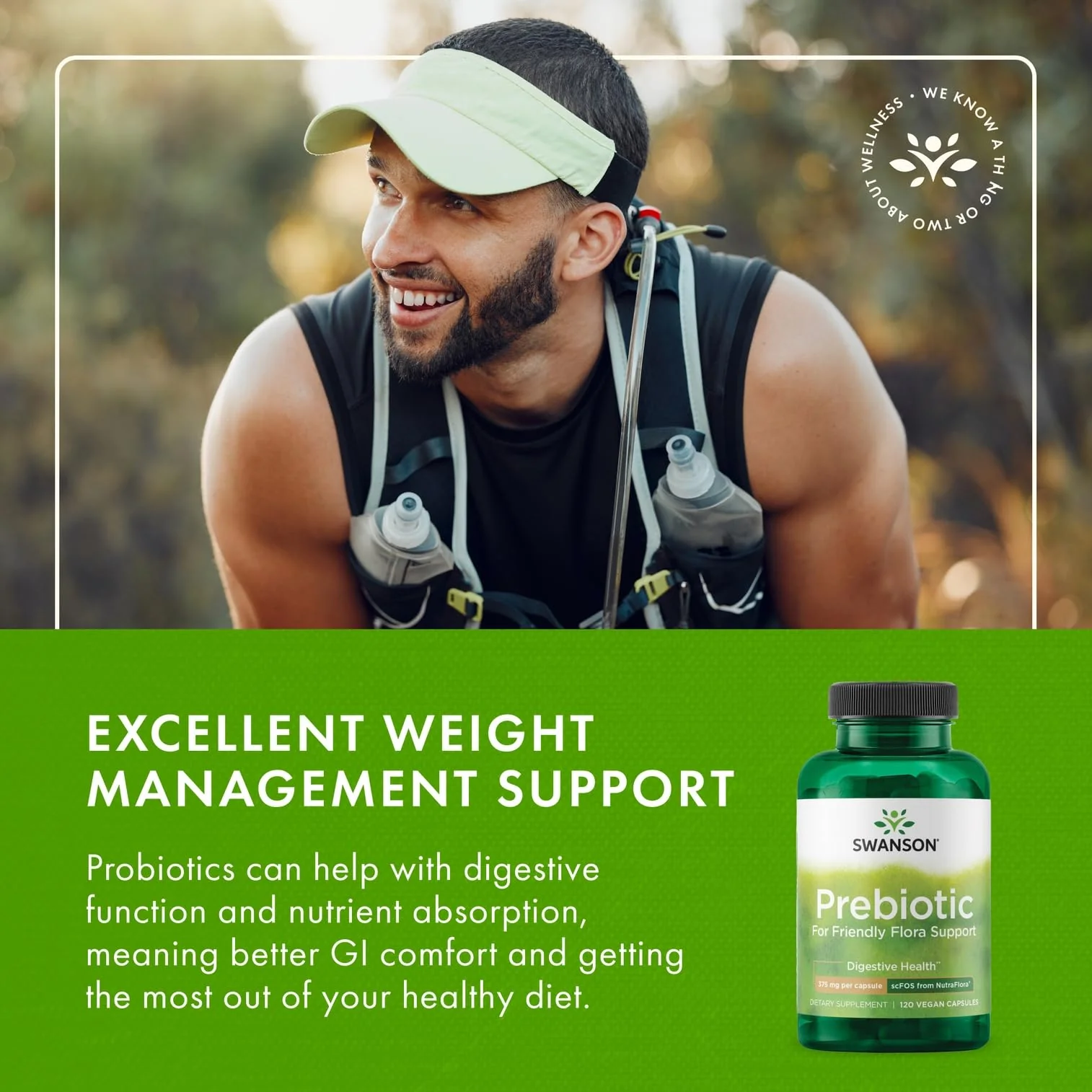 Swanson Prebiotic Capsules – Gut Health & Digestive Support (120 Veggie Capsules, 750 mg) – 4 Pack - Image 13