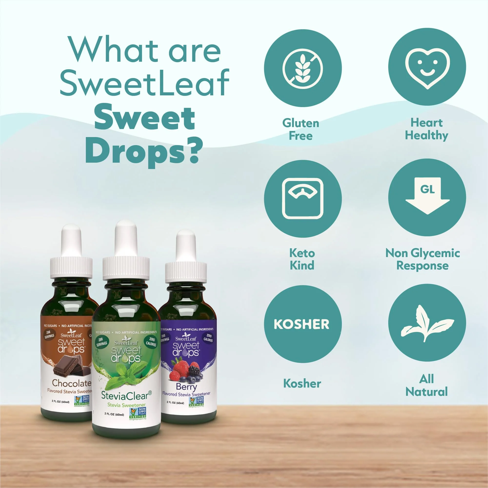 SweetLeaf SteviaClear Sweet Drops – Zero-Calorie Liquid Stevia, No Bitter Aftertaste, Pack of 3 (4 oz each) - Image 14