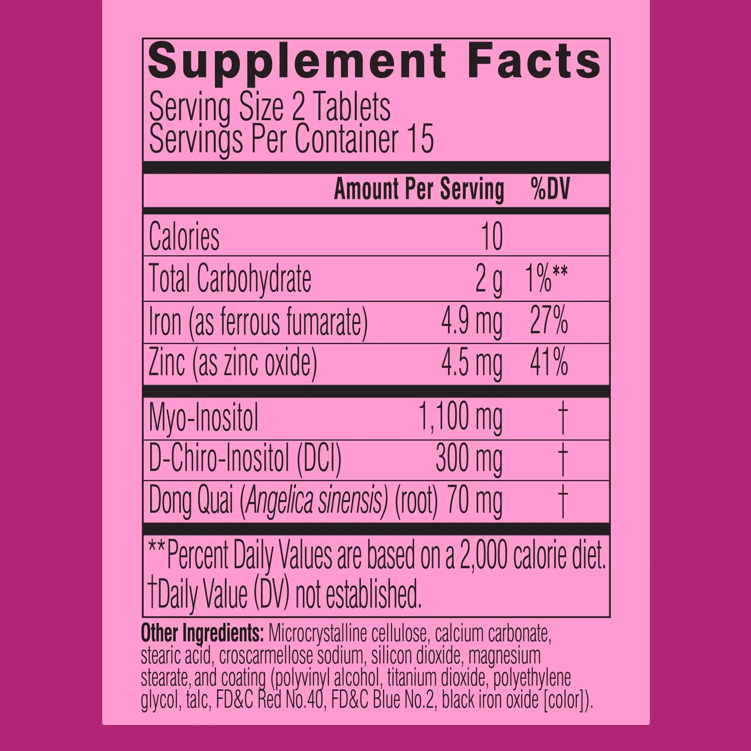 Swisse Ultiboost Myo-Inositol & D-Chiro Inositol – Hormonal Balance & Ovarian Health | 1100mg / 300mg DCI | 30 Tablets - Image 6