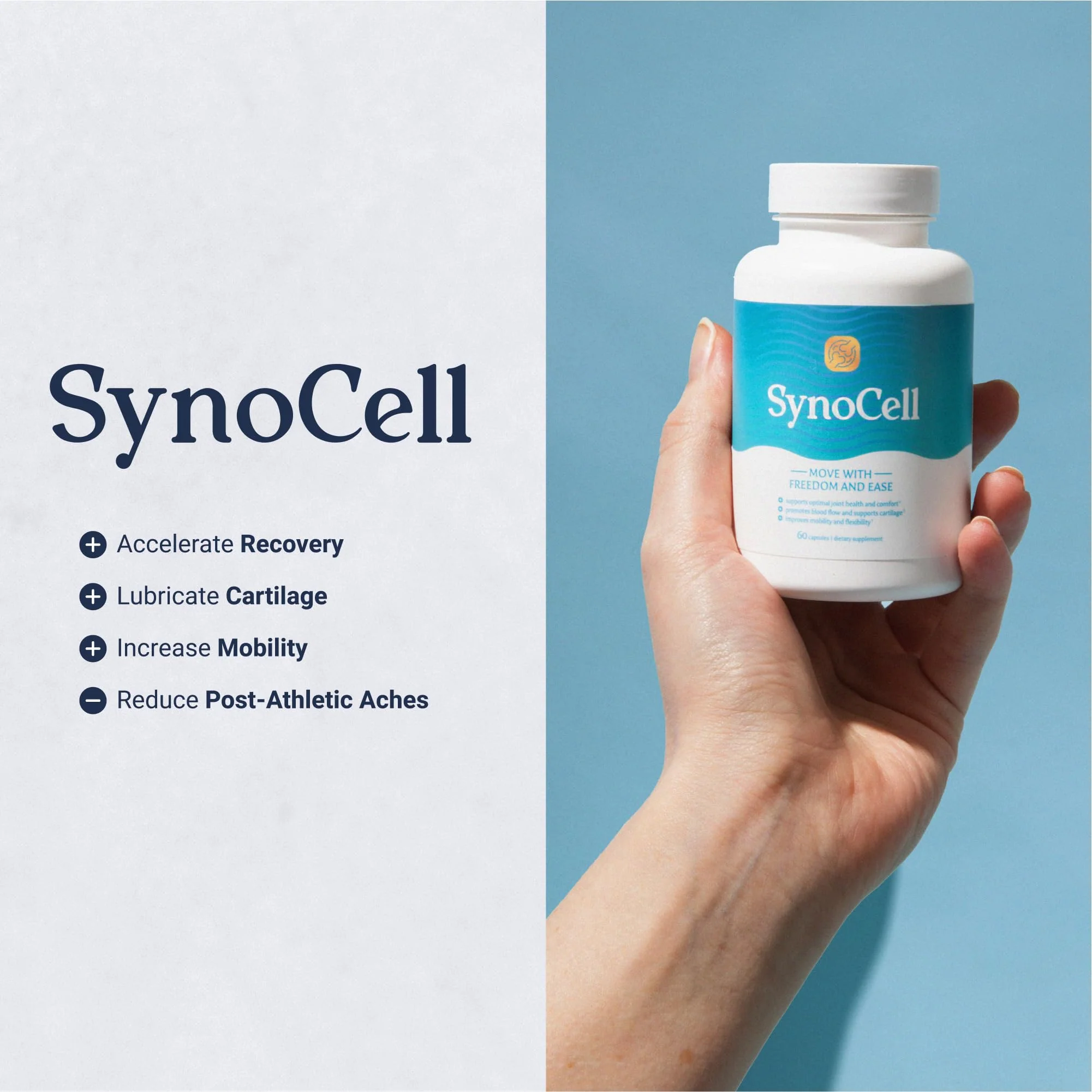 Synocell Glucosamine Chondroitin Complex 2-Pack – Joint Support with Boswellia, MSM - Image 4