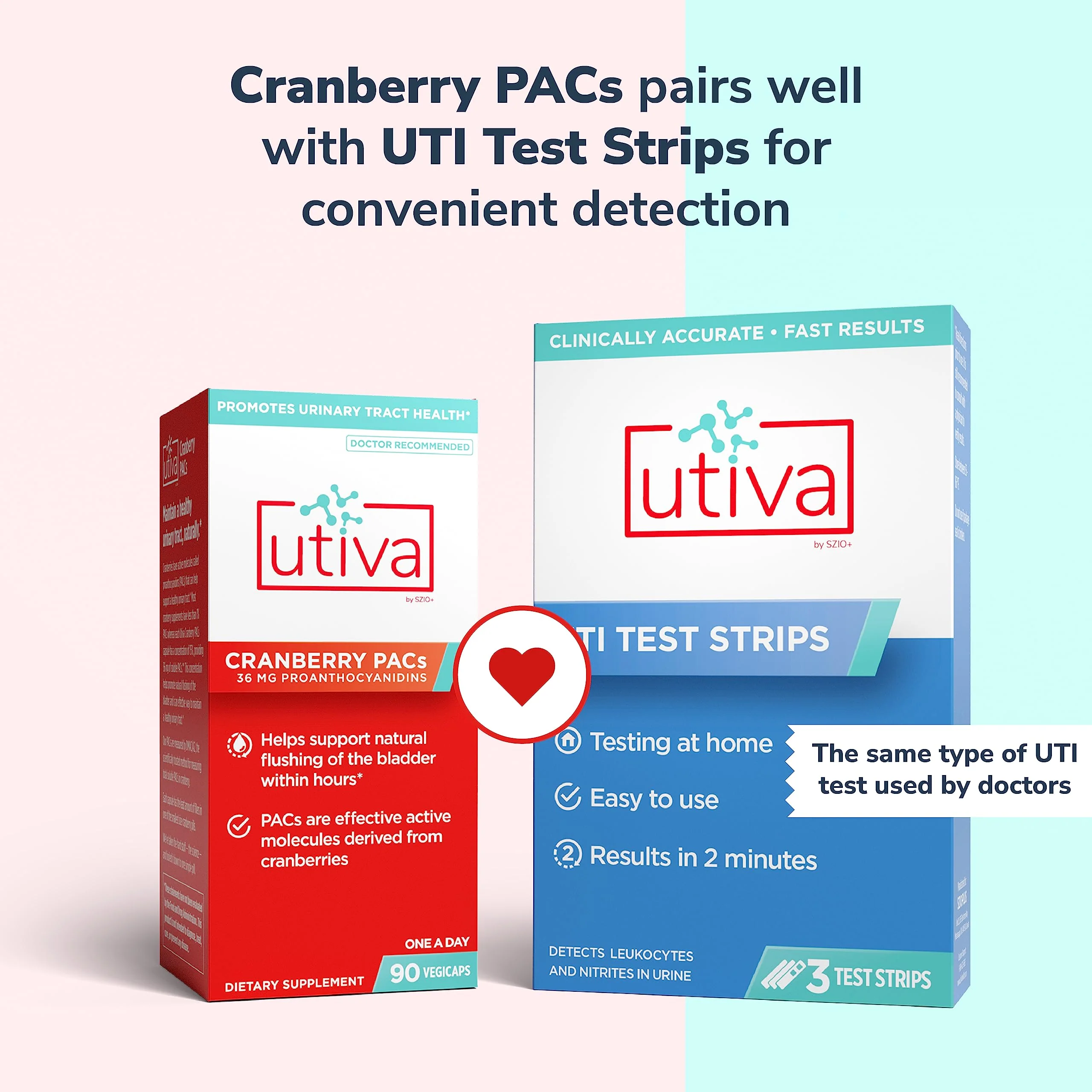 Szio+ Utiva Cranberry PACs – 36 mg PACs for UTI Support | 90 Veggie Capsules - Image 13