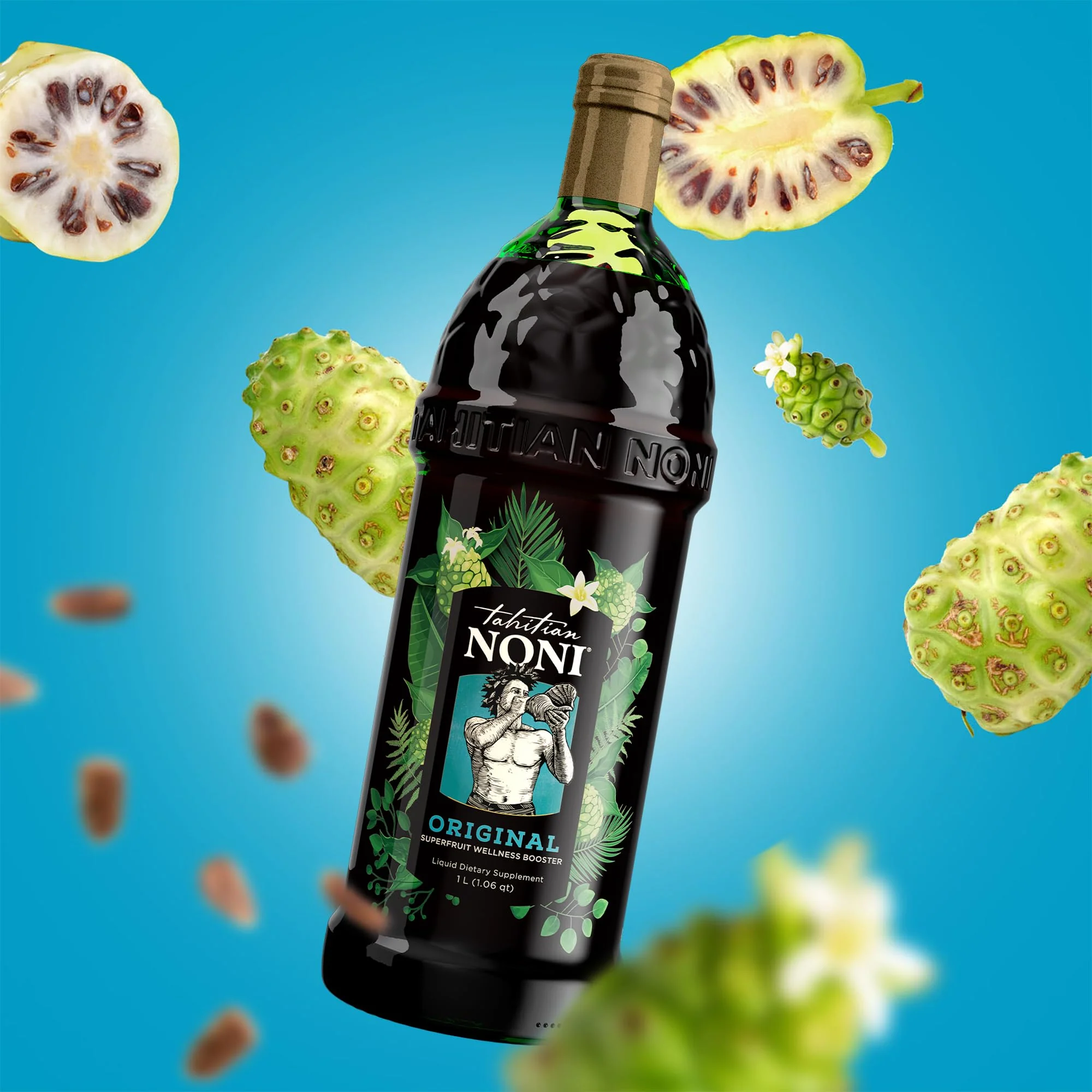 TAHITIAN NONI Juice by Morinda – Original Noni Puree Tahiti 2x1L Case - Image 5