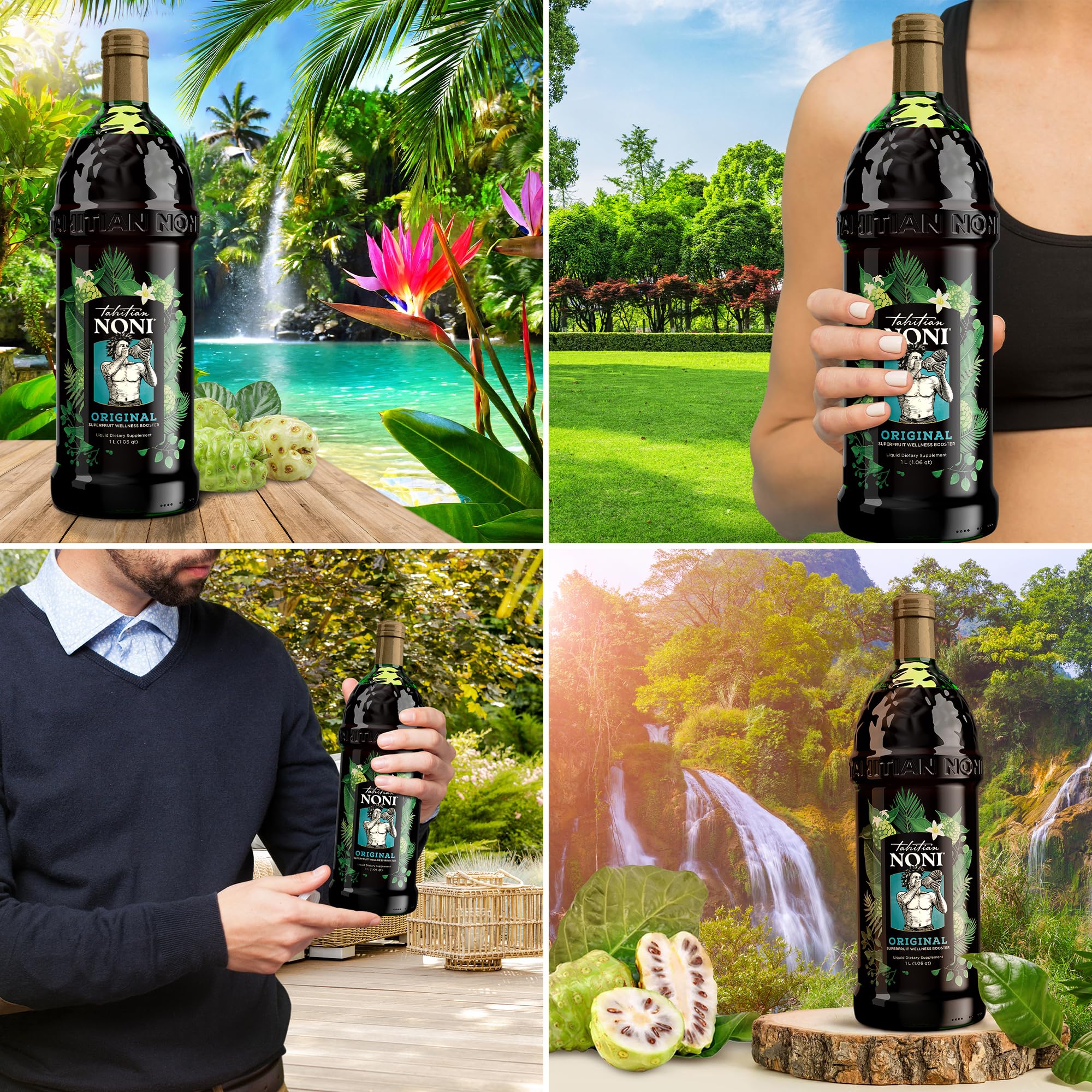 TAHITIAN NONI Juice by Morinda – Original Noni Puree Tahiti 2x1L Case - Image 8