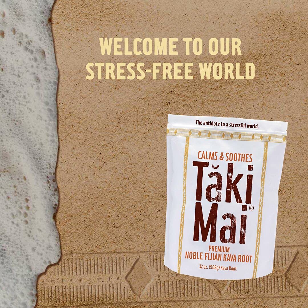 Taki Mai Noble Kava Root Powder 32oz – Pure Noble Kava for Calm Evening Rituals - Image 5