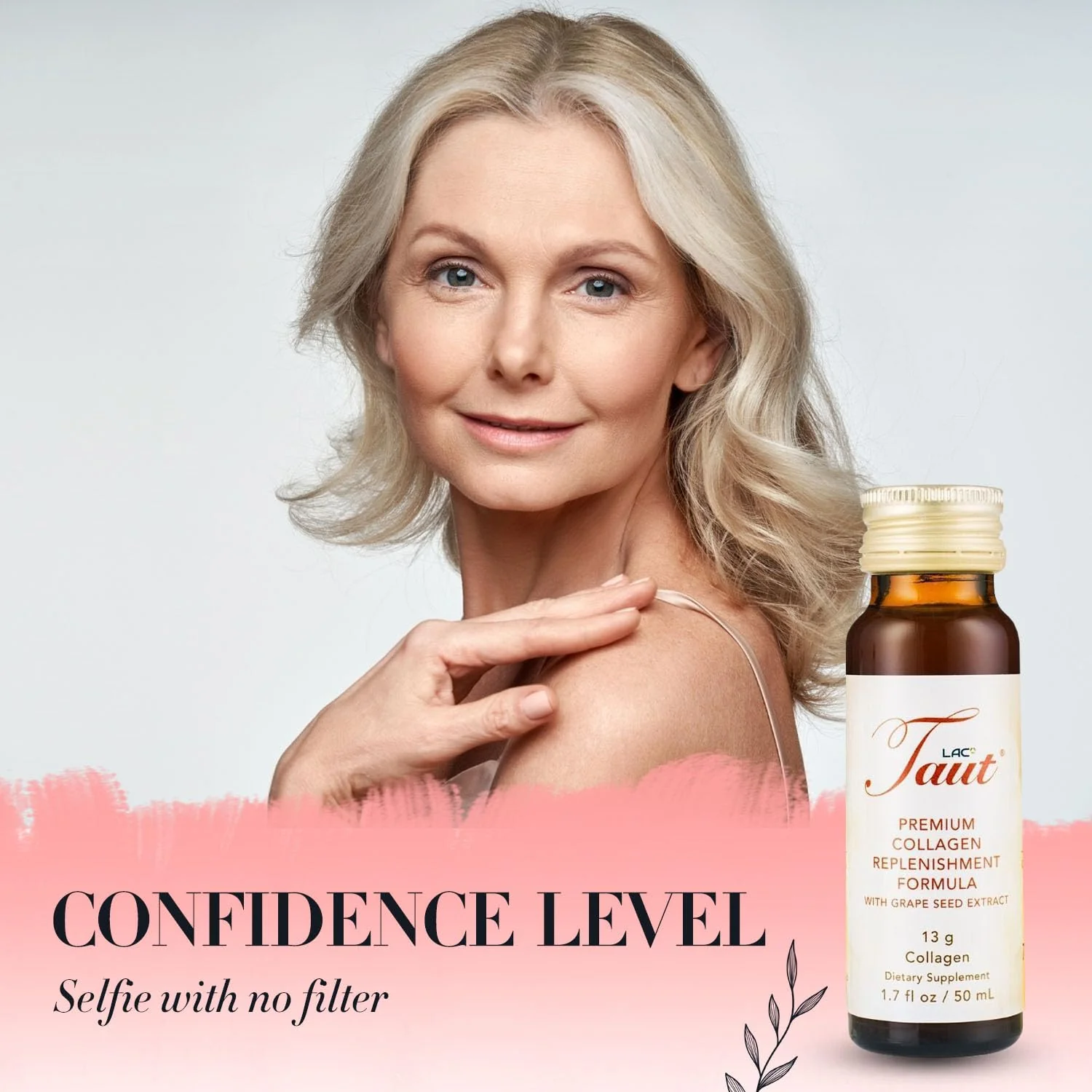 TAUT Liquid Collagen for Women – 13,000mg Marine Collagen + Hyaluronic Acid (8 Bottles) - Image 6