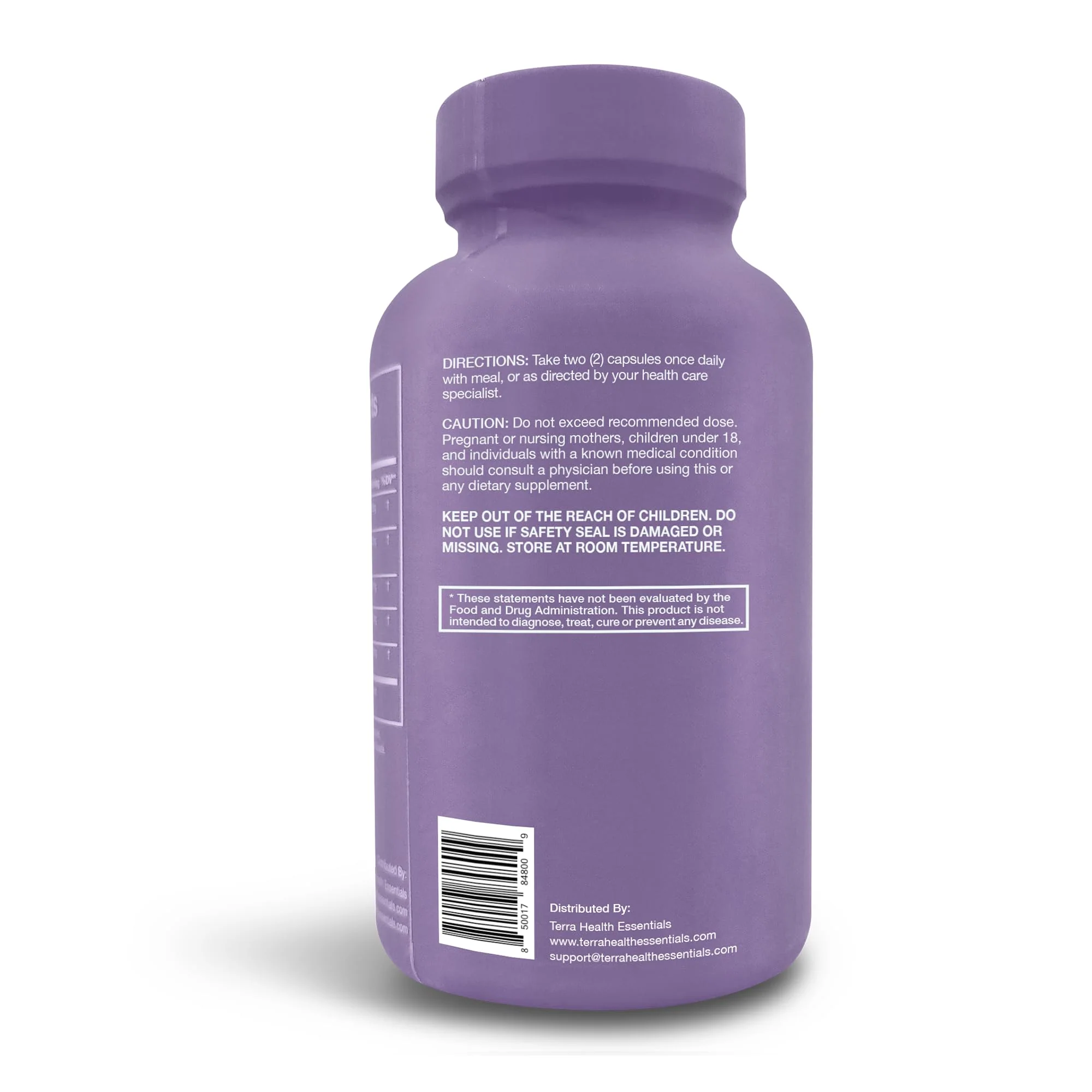 Terra Health Essentials Advanced Probiotics – 50B CFU, 60 Capsules - Image 3