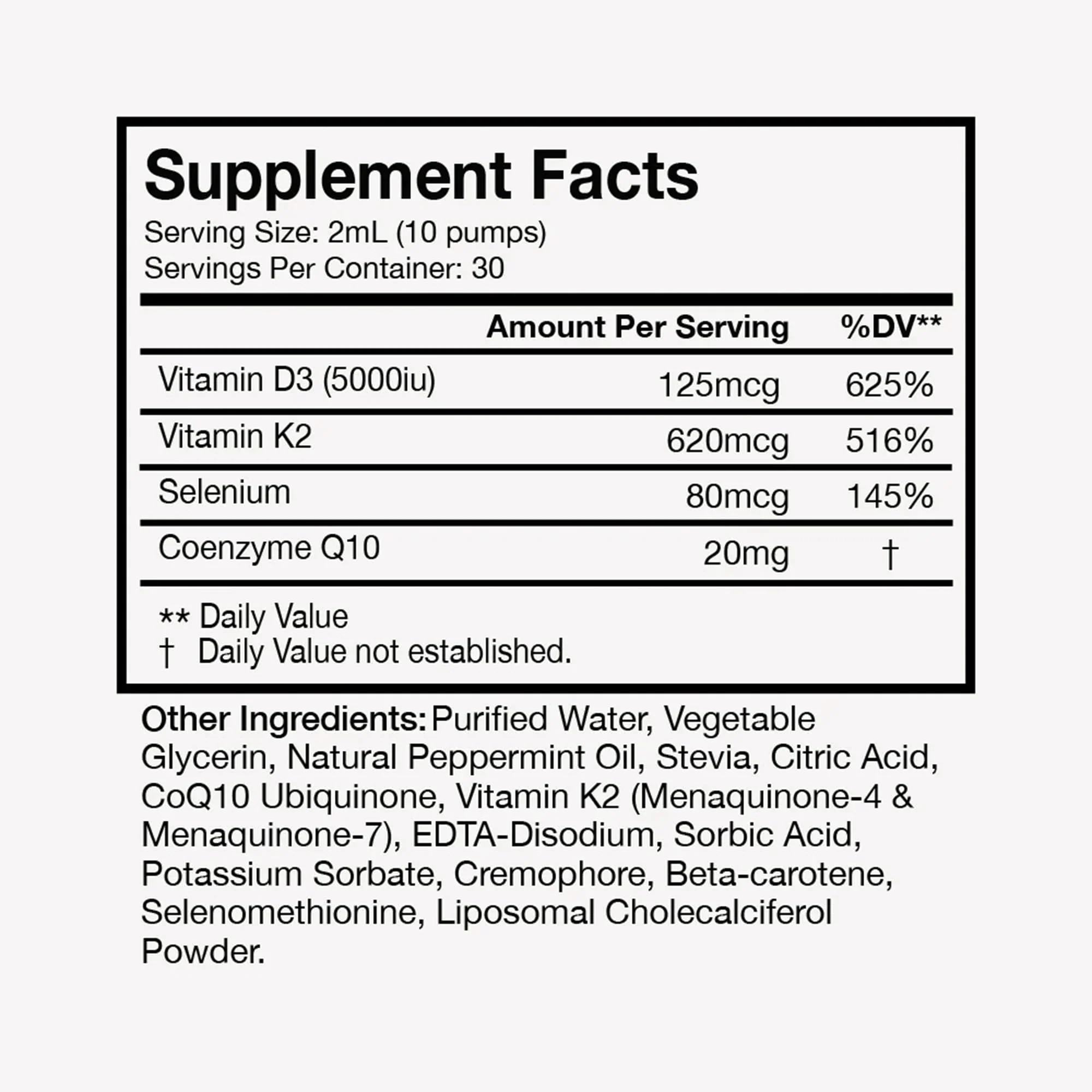 Terra Health Essentials Liposomal Vitamin D3 + K2 – Bone Health & Calcium Absorption | 1 Bottle, 30 Day Supply - Image 2