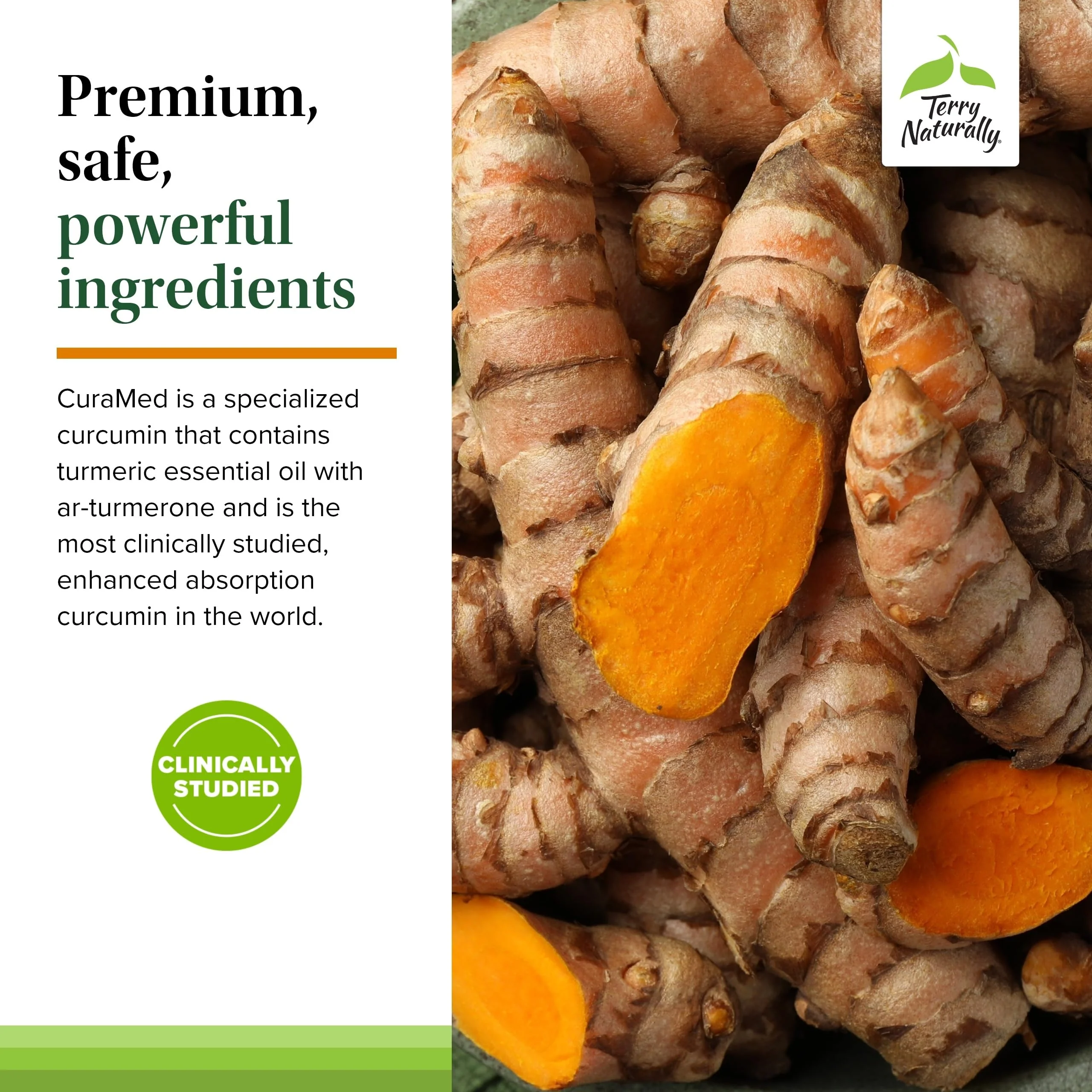Terry Naturally CuraMed 750 mg - High-Potency Curcumin for Brain, Heart & Immune Support | 120 Softgels - Image 12