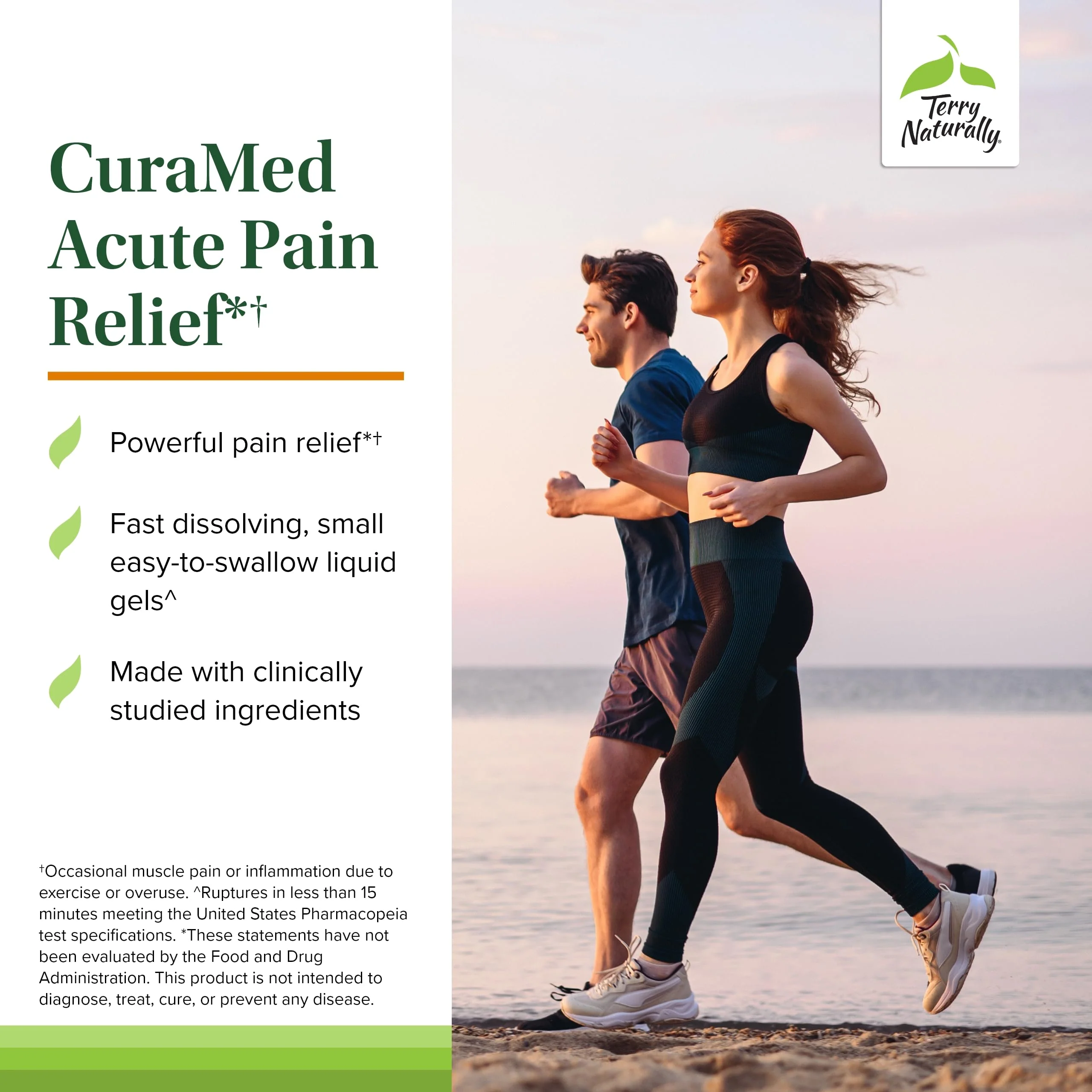 Terry Naturally CuraMed Acute Pain Relief – BCM-95 Curcumin & BOS-10 Boswellia + Black Sesame Seed Oil | 120 Liquid Gels - Image 4