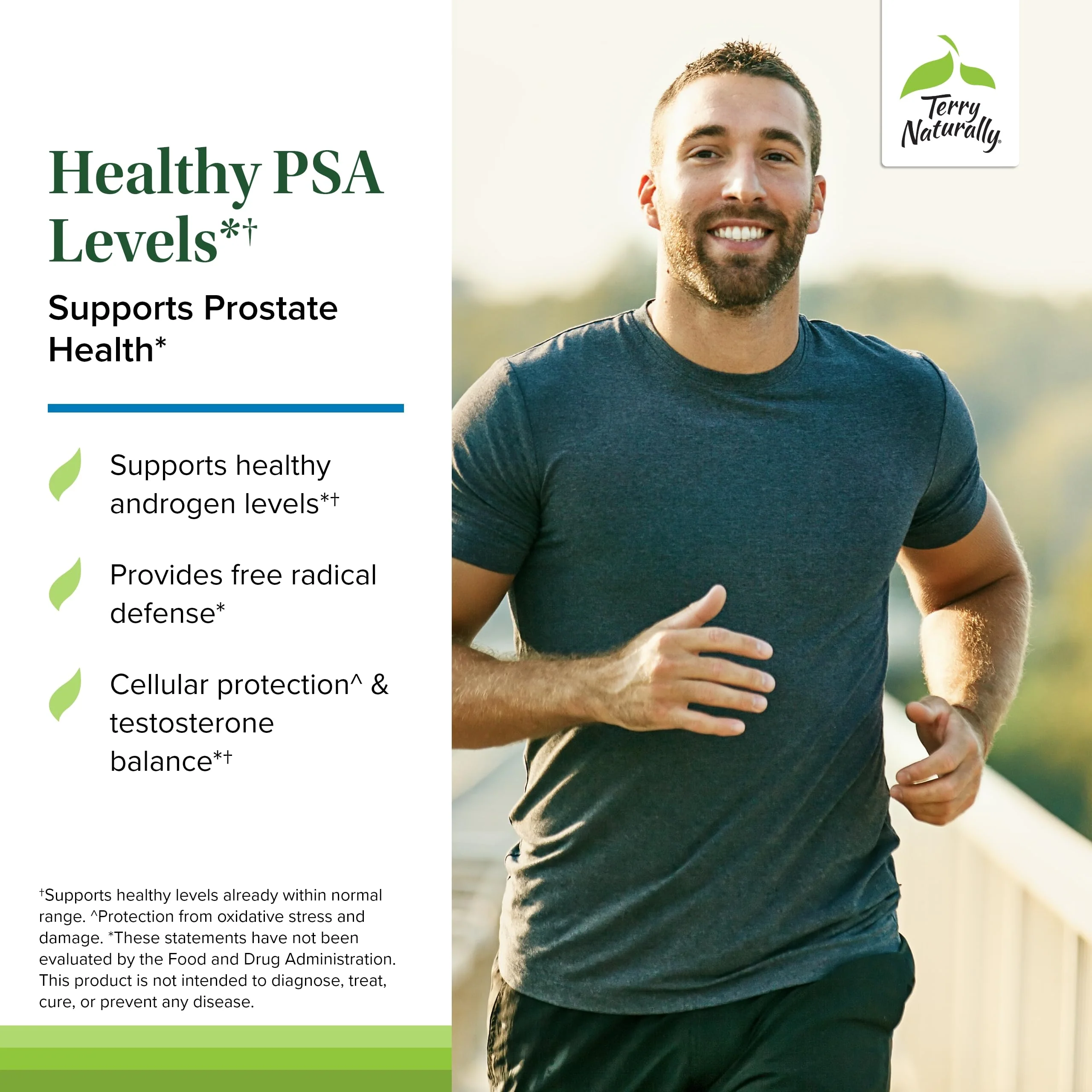 Terry Naturally Healthy PSA Levels – Prostate Health Dietary Supplement | BCM-95 Curcumin, Turmeric Oil, Grape Seed Extract – 60 Softgels - Image 10