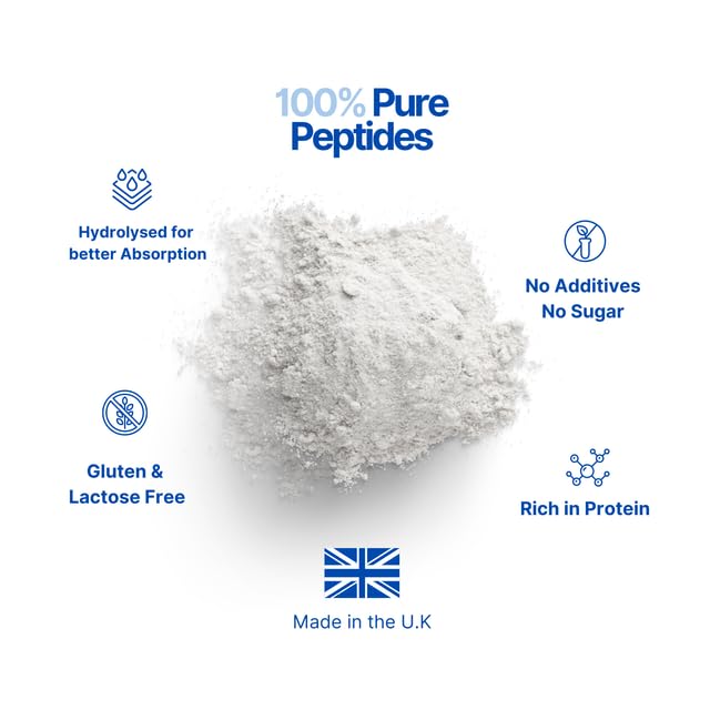 The Intelligent Health Hydrolyzed Collagen Peptides Powder – Grass-Fed, Unflavored, 10g per Serving, 2kg - Image 2