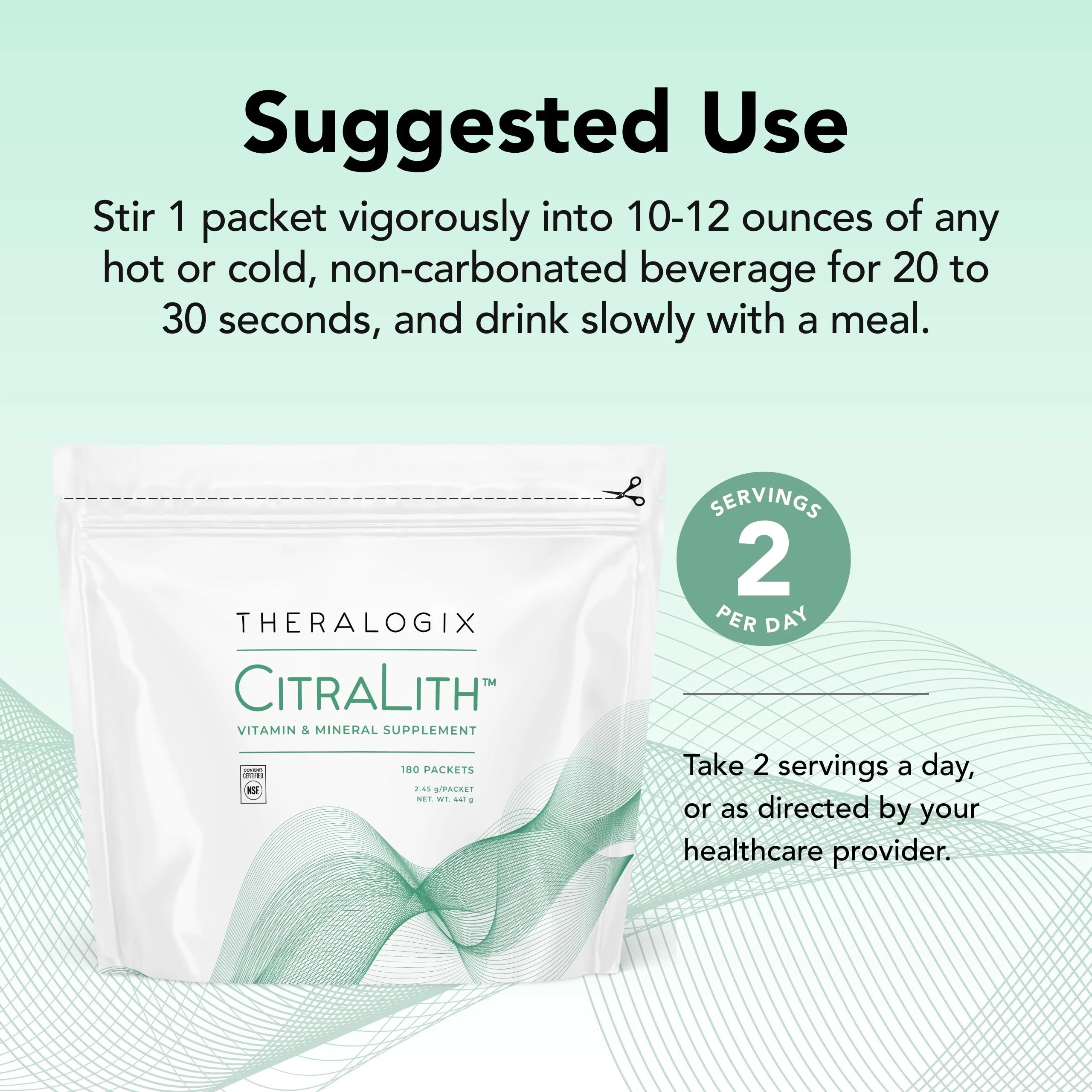Theralogix CitraLith Kidney Health Supplement – Citrate, Magnesium & B6 | NSF Certified - Image 4