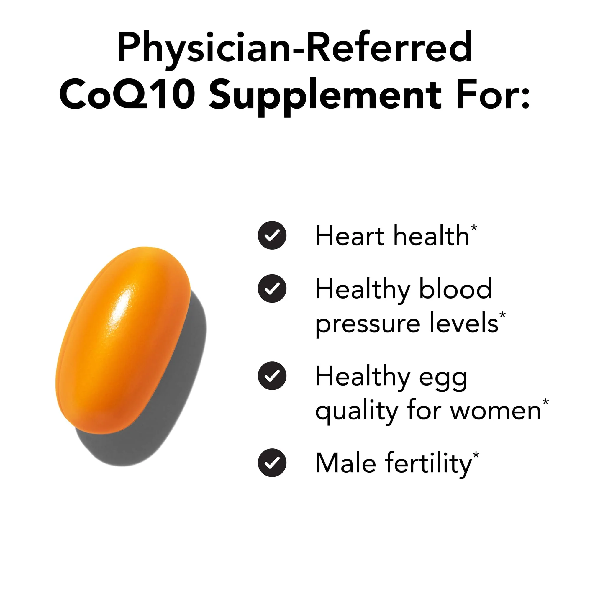 Theralogix NeoQ10 CoQ10 Supplement – Heart Health & Fertility Support | NSF Certified, 90 Softgels - Image 4
