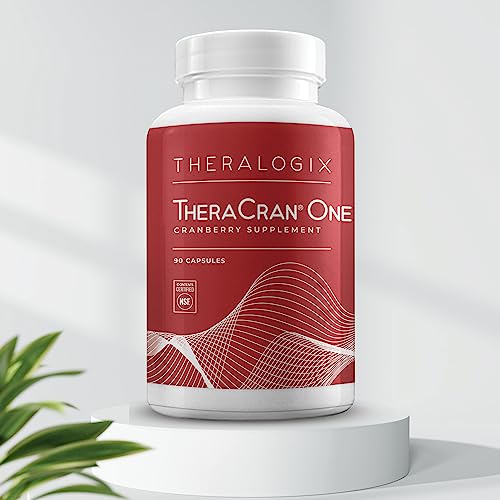 Theralogix TheraCran One Cranberry Capsules – 90-Count, NSF Certified, 36 mg Soluble PACs per Capsule | Urinary Tract Support - Image 4
