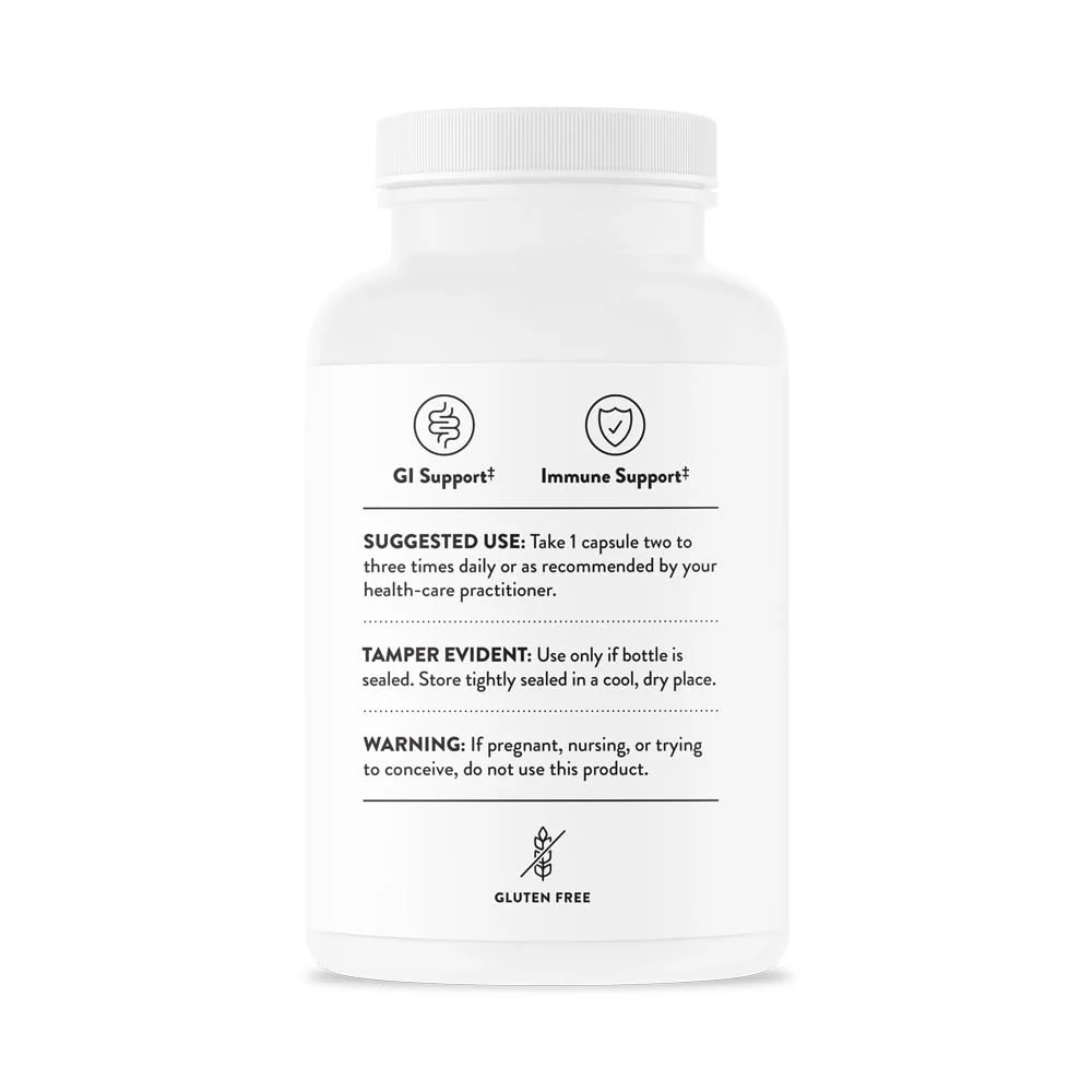 THORNE Berberine 200 mg (Formerly Berbercap) - 60 Capsules - Supports Heart, Immunity & Gut Health - Image 3