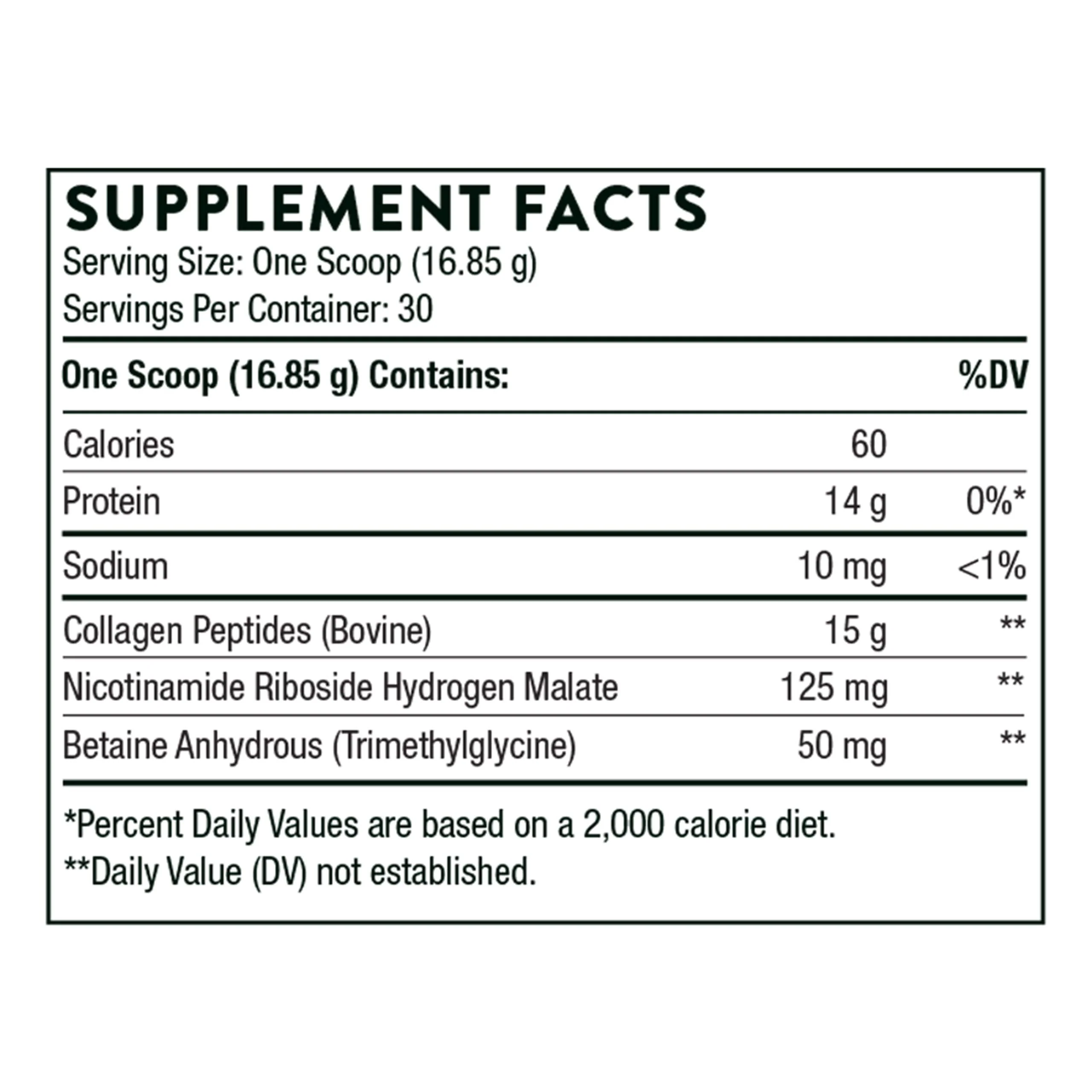 THORNE Collagen Fit – Unflavored Collagen Peptides with Nicotinamide Riboside | 30 Servings, NSF Certified for Sport - Image 3