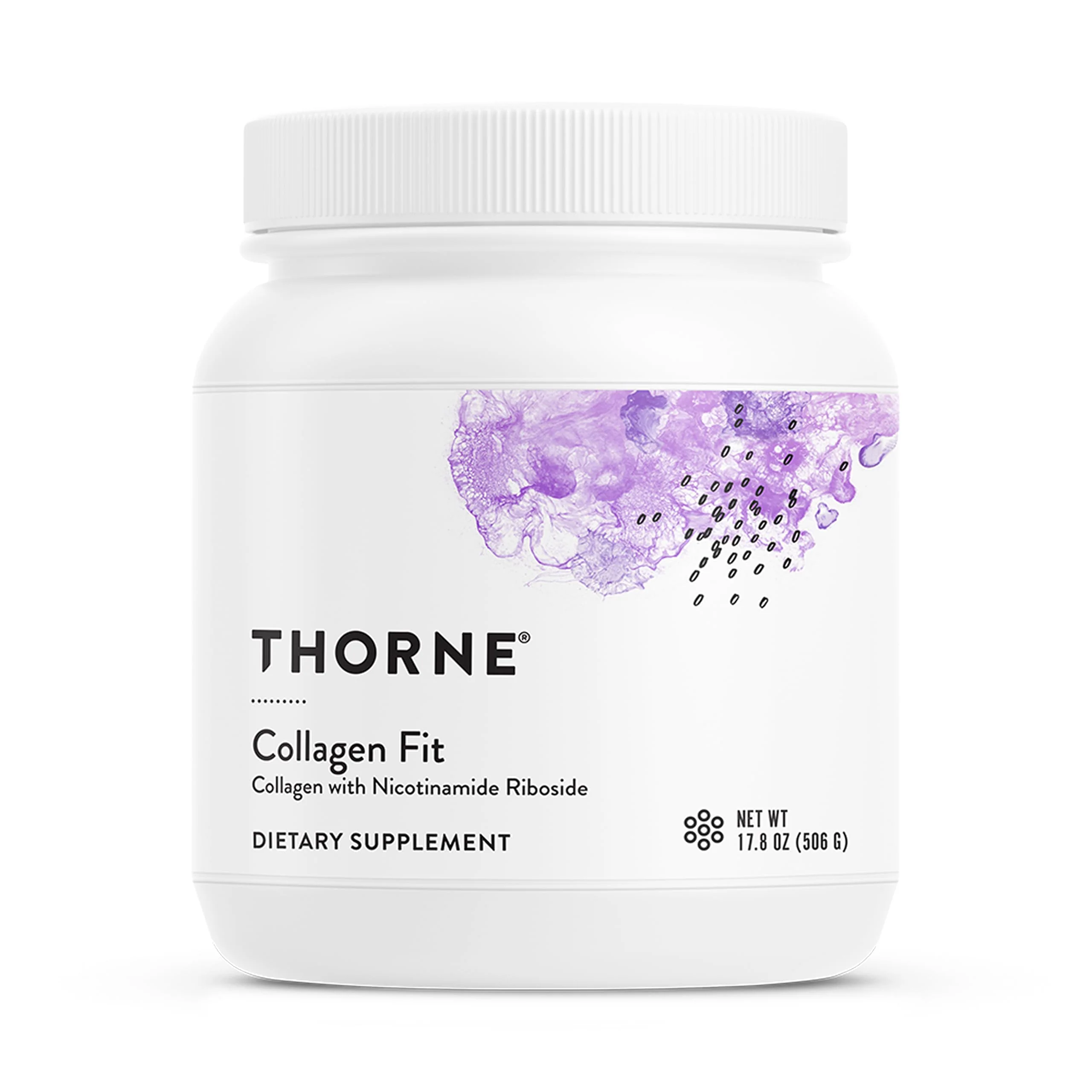 THORNE Collagen Fit – Unflavored Collagen Peptides with Nicotinamide Riboside | 30 Servings, NSF Certified for Sport - Image 7