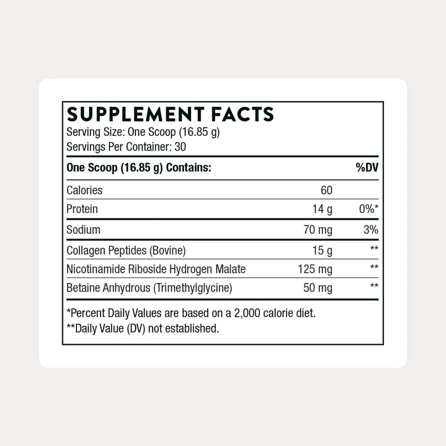 THORNE Collagen Fit – Unflavored Collagen Peptides with Nicotinamide Riboside | 30 Servings, NSF Certified for Sport - Image 8