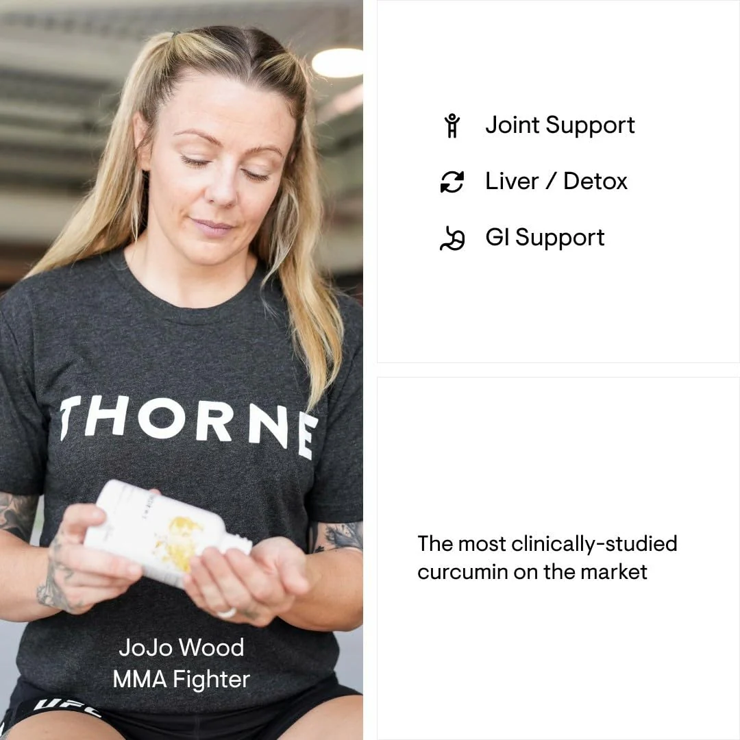 THORNE Curcumin Phytosome 500 mg (Meriva) – Sustained Release, Clinically Studied, Supports Healthy Inflammation - Image 5
