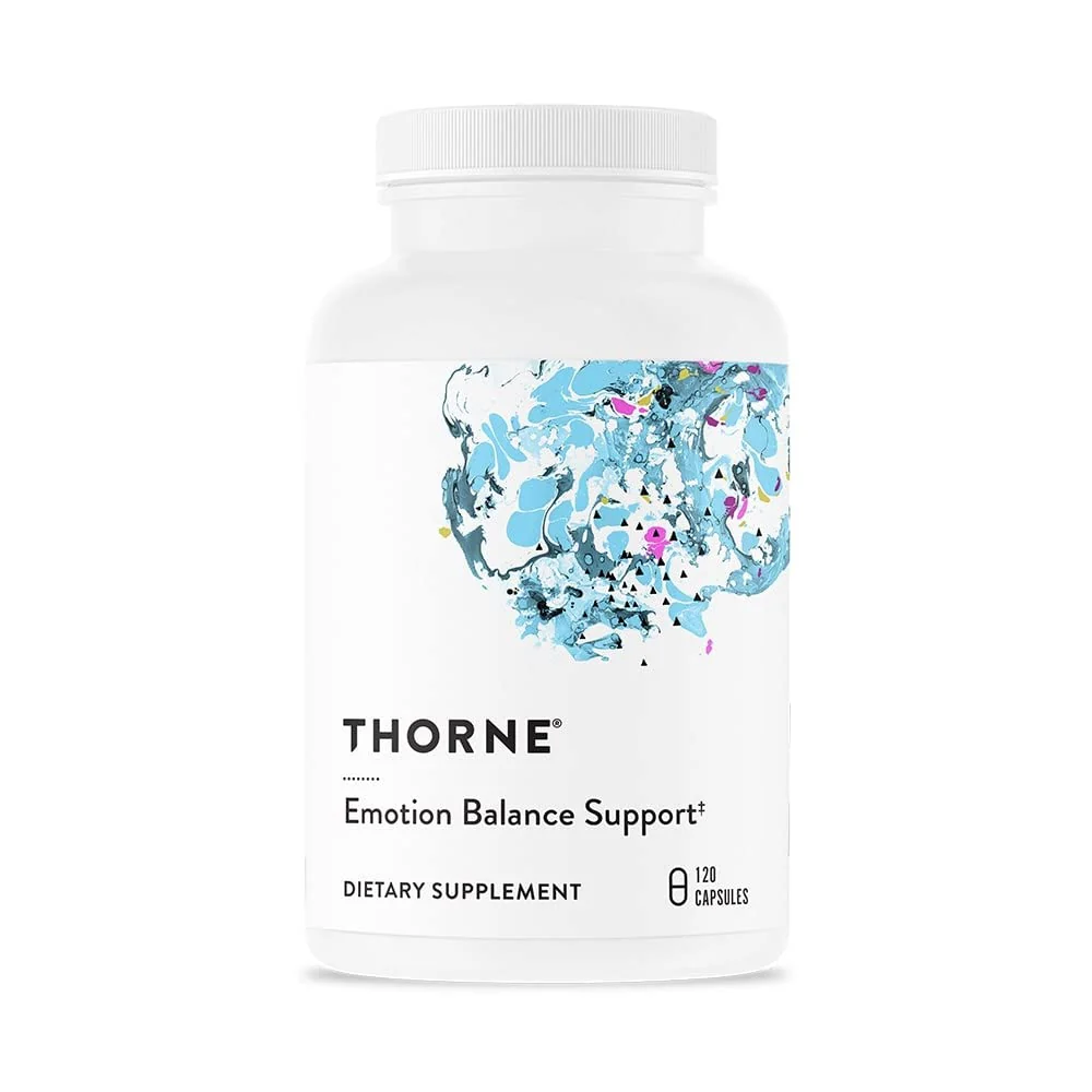 THORNE Emotion Balance Support (Formerly Deproloft-HF) – Botanical Supplement for Positivity & Stress Management | 120 Capsules