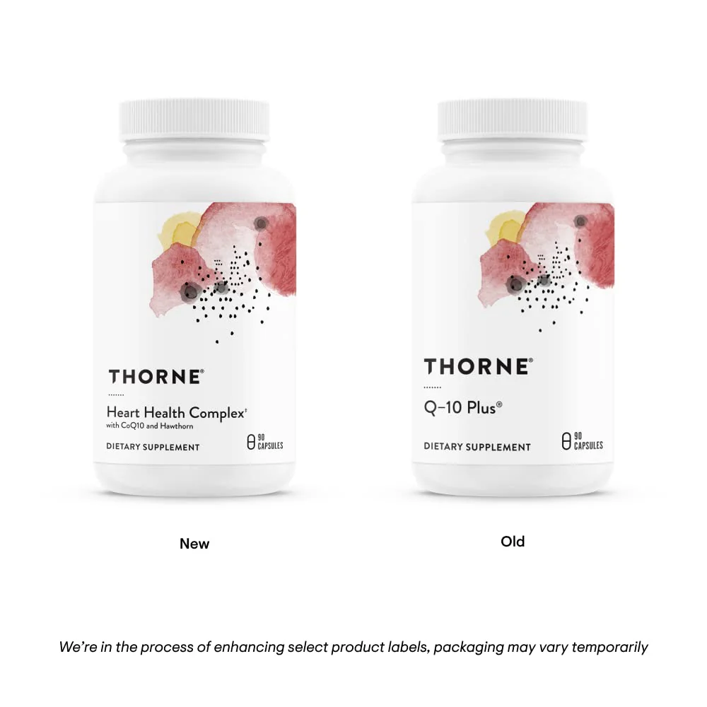 THORNE Heart Health Complex – CoQ10, Taurine & Hawthorn | 90 Capsules - Image 4