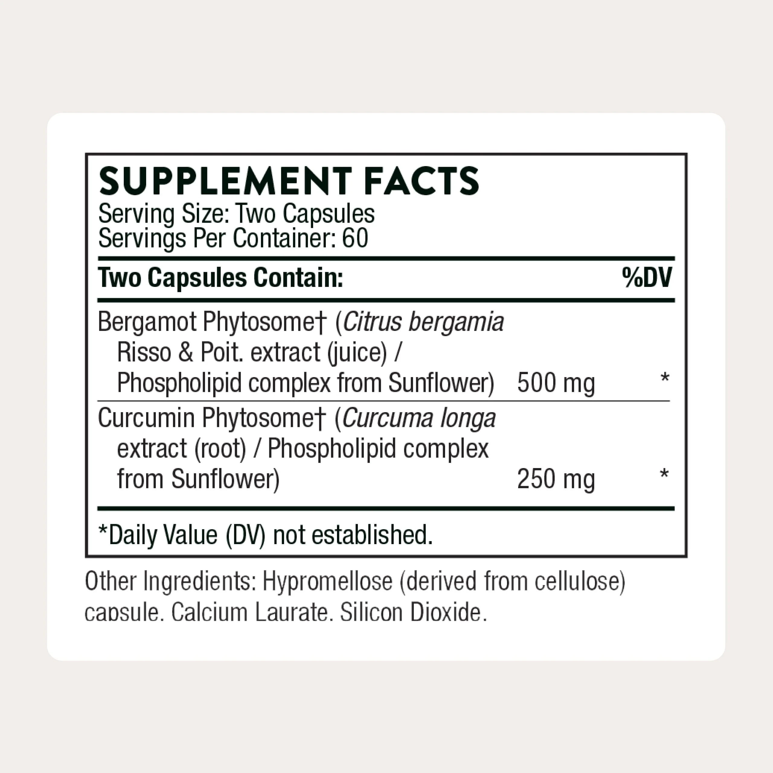 THORNE Metabolic Health – Gut Health & Weight Management with Bergamot & Turmeric (60 Servings) - Image 8